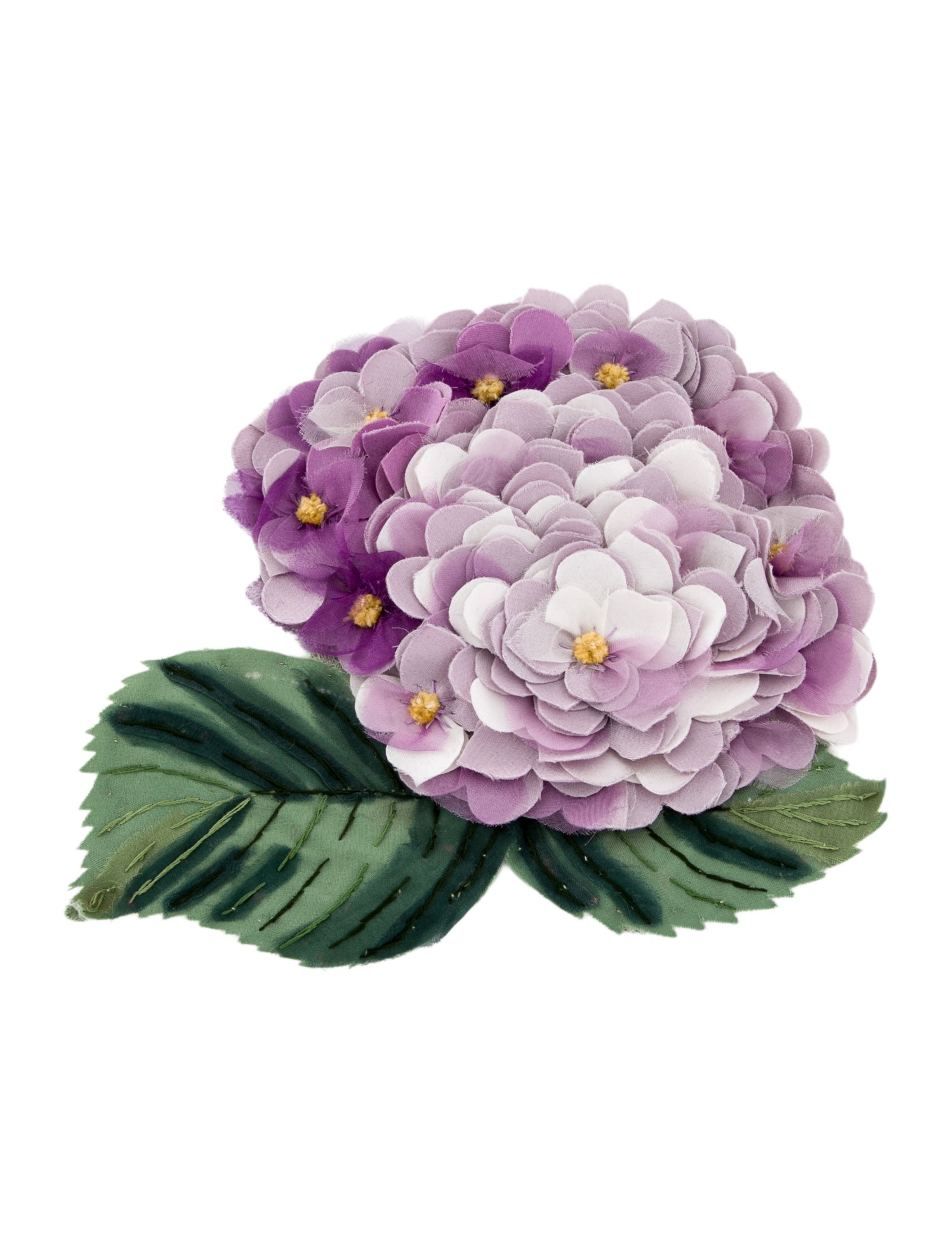 Dolce & Gabbana Multicolor Hydrangea Flower Brooch