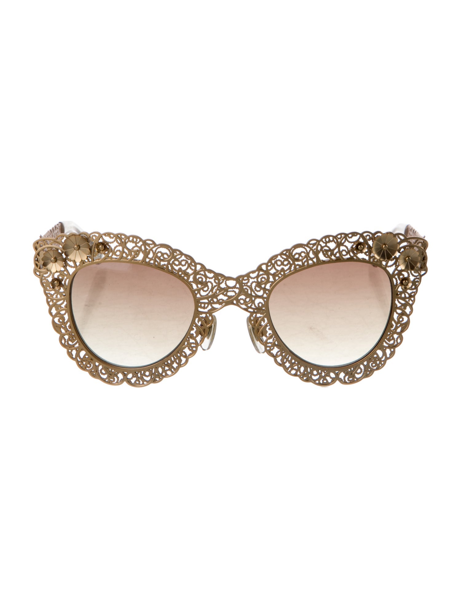 Dolce & Gabbana Cat-Eye Gradient Sunglasses