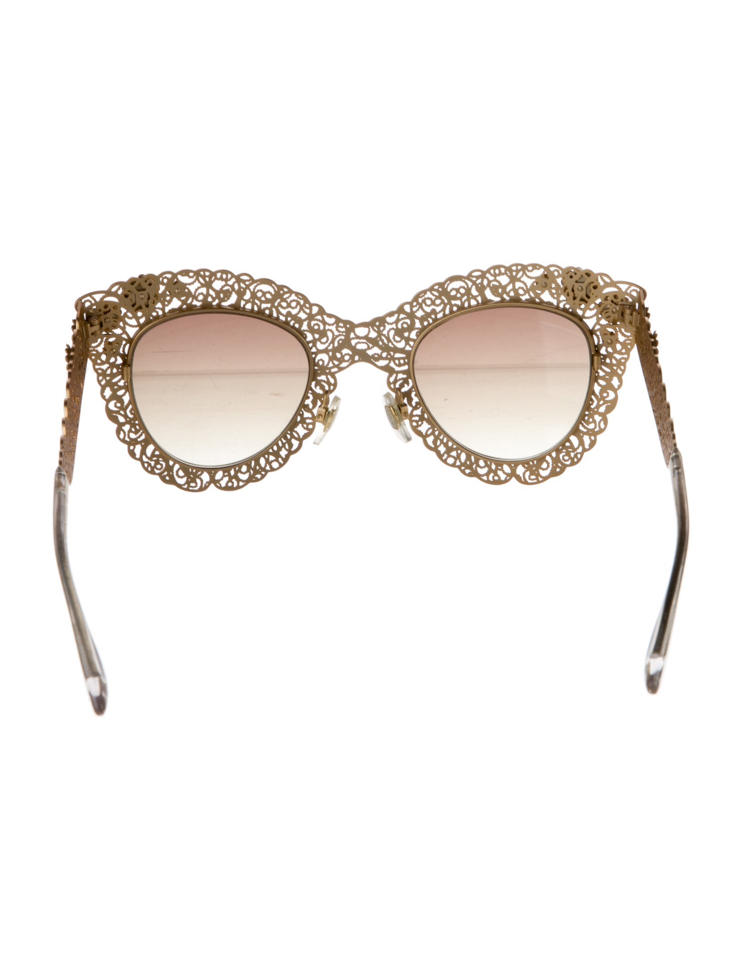 Dolce & Gabbana Cat-Eye Gradient Sunglasses