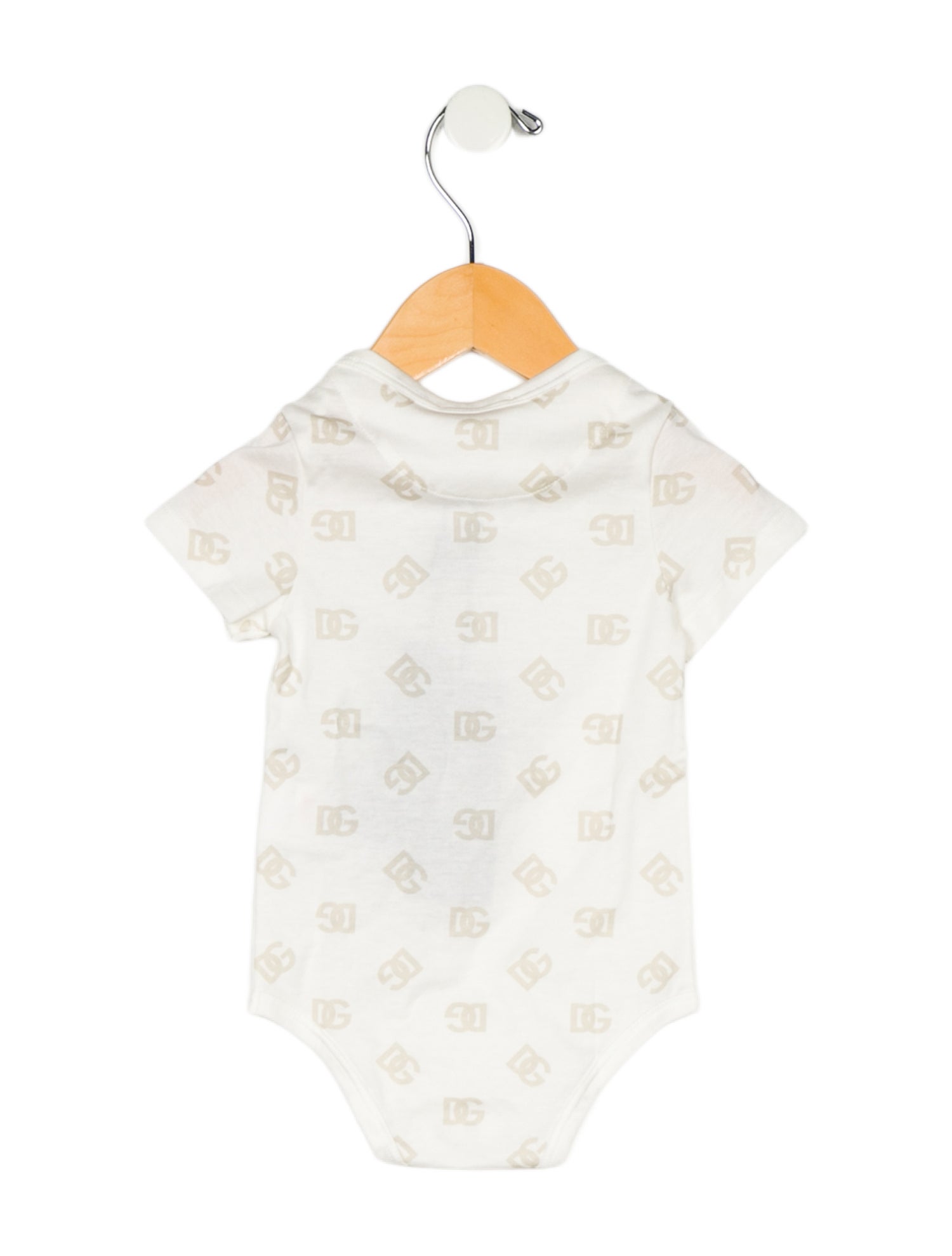 Dolce & Gabbana Infant Boys' Short Sleeve Patterned Onesie w/Tags