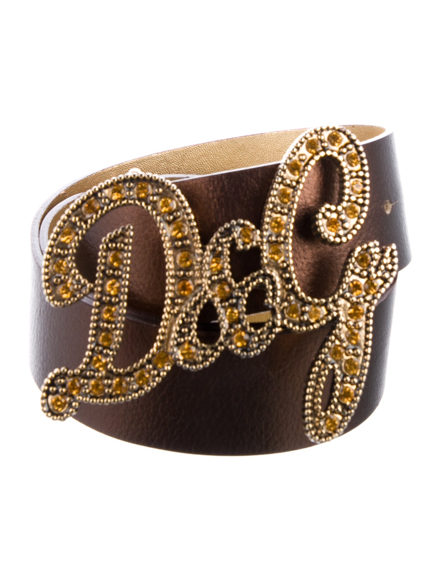 Dolce & Gabbana Leather Waist Belt