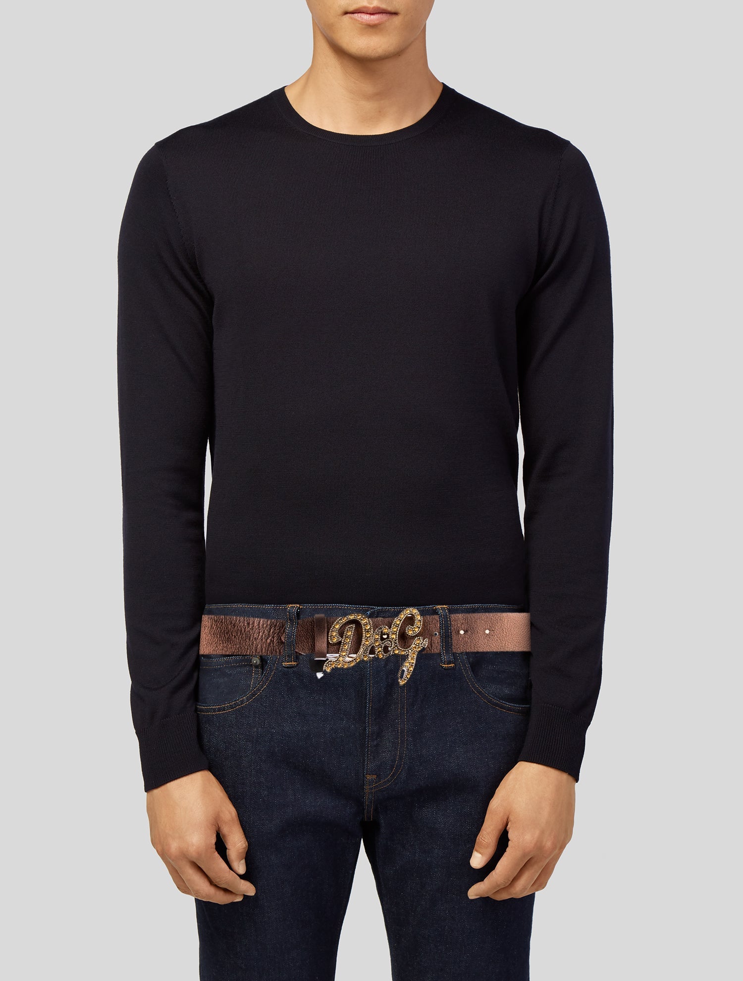 Dolce & Gabbana Leather Waist Belt