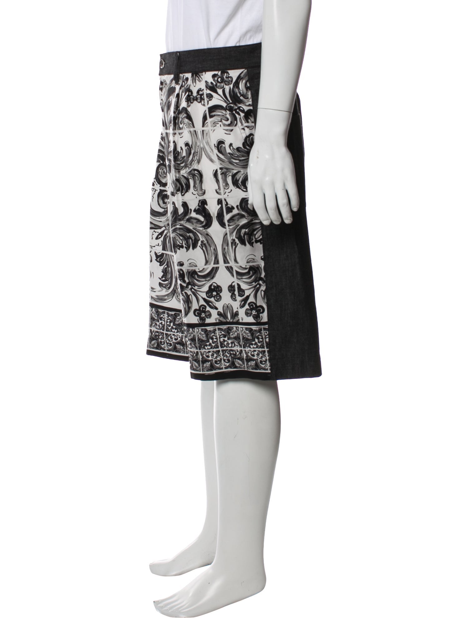 Dolce & Gabbana Printed Jogger Shorts