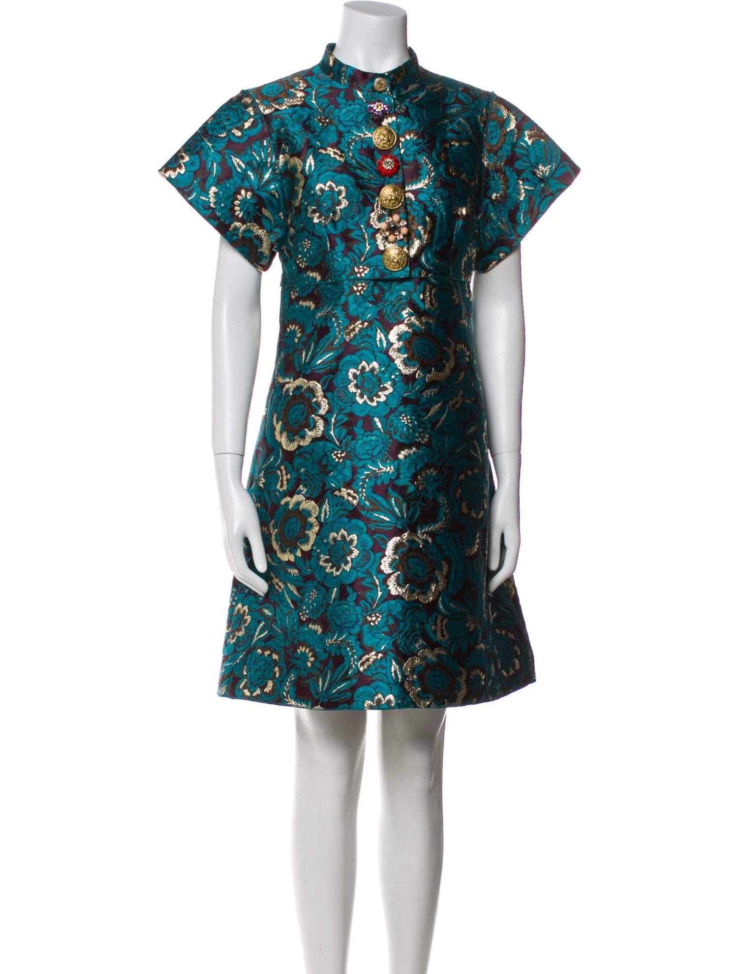 Dolce & Gabbana Printed Knee-Length Dress
