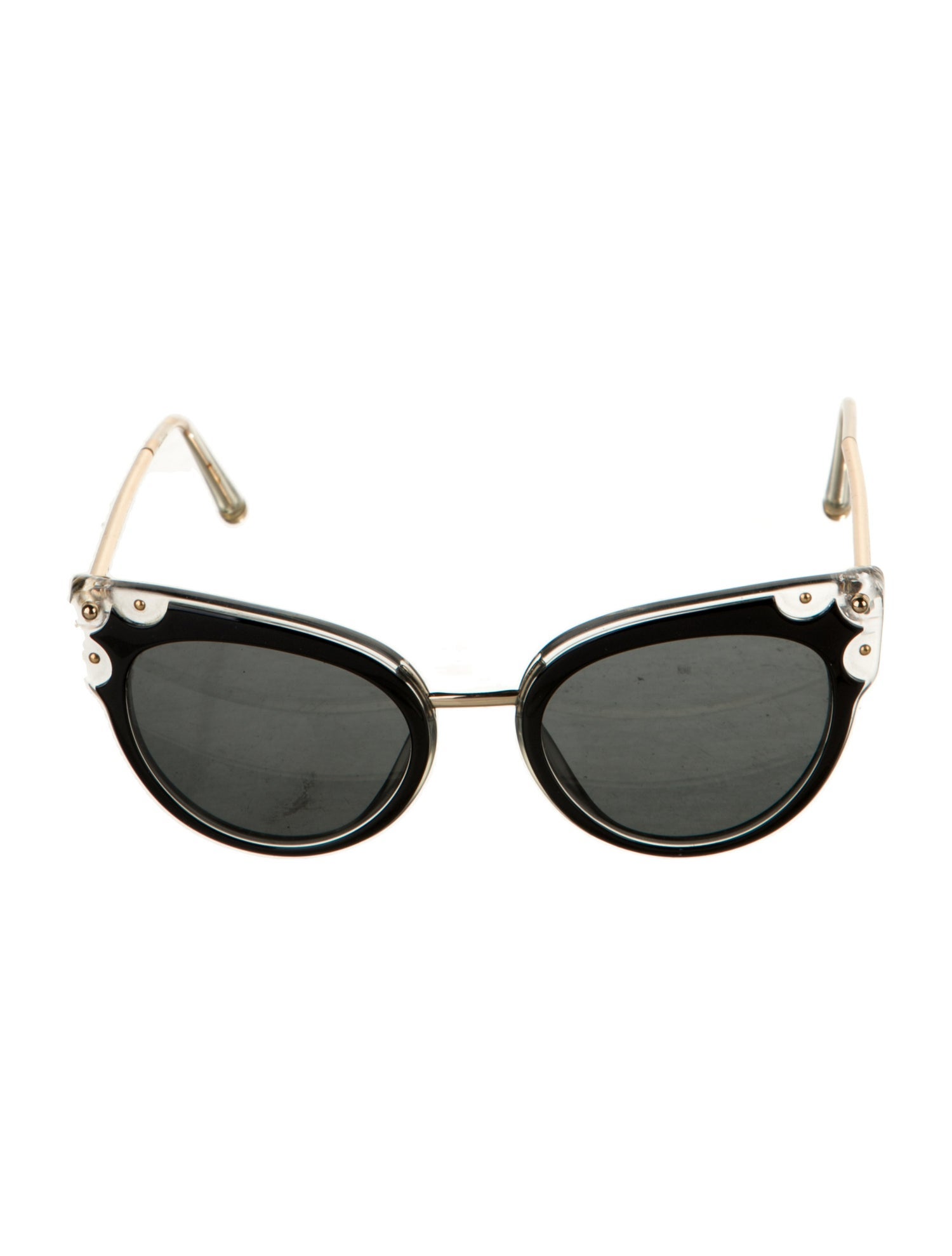 Dolce & Gabbana Cat-Eye Mirrored Sunglasses