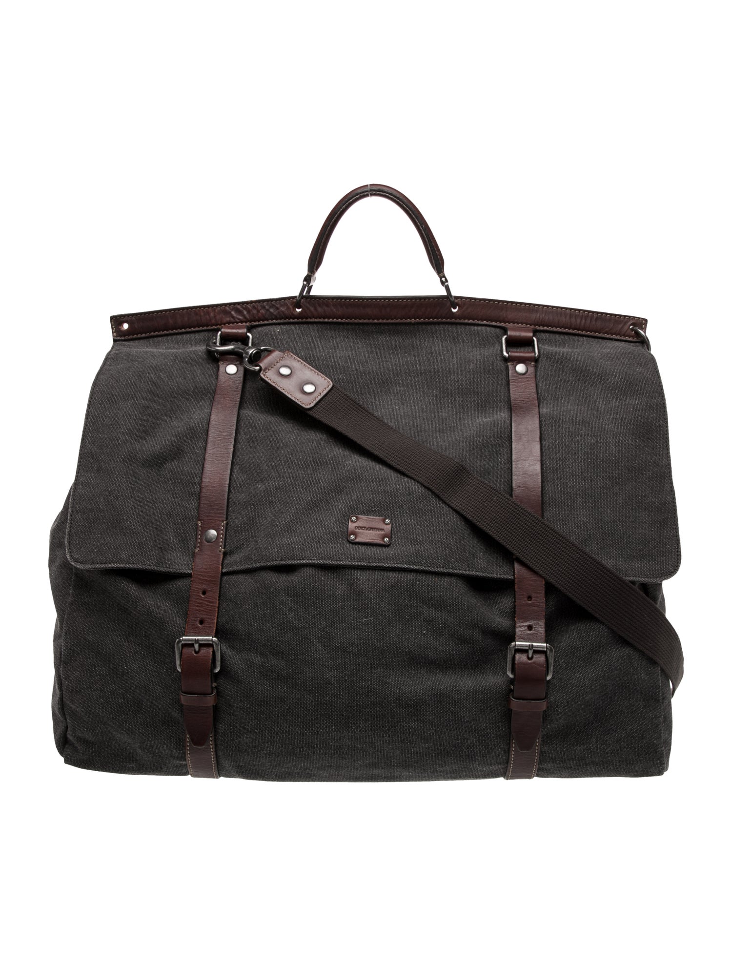 Dolce & Gabbana Leather Messenger Bag