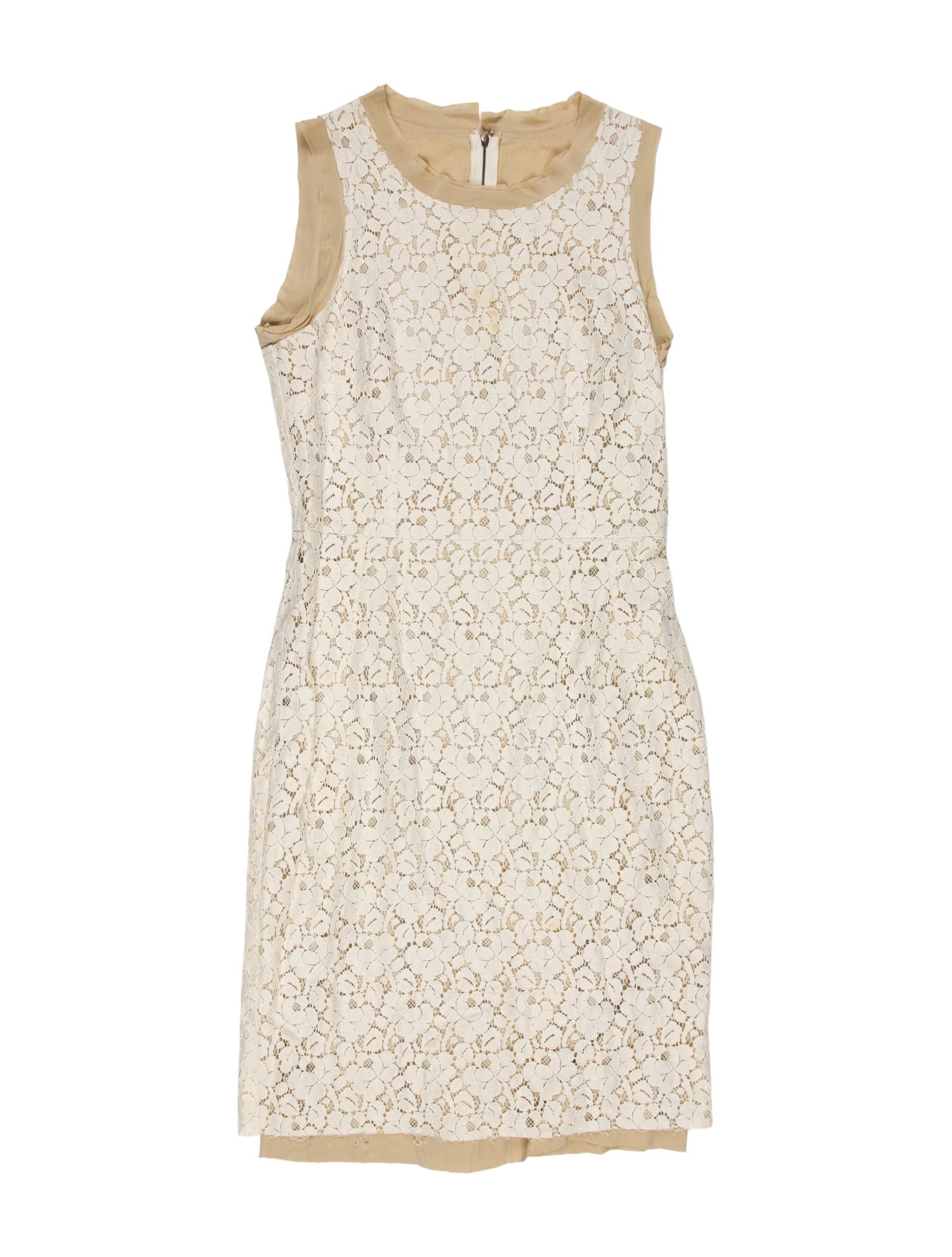 Dolce & Gabbana Bateau Neckline Knee-Length Dress