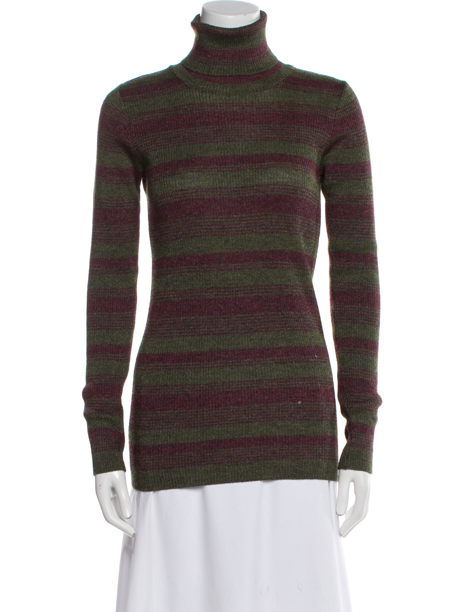 D&G Striped Turtleneck Sweater