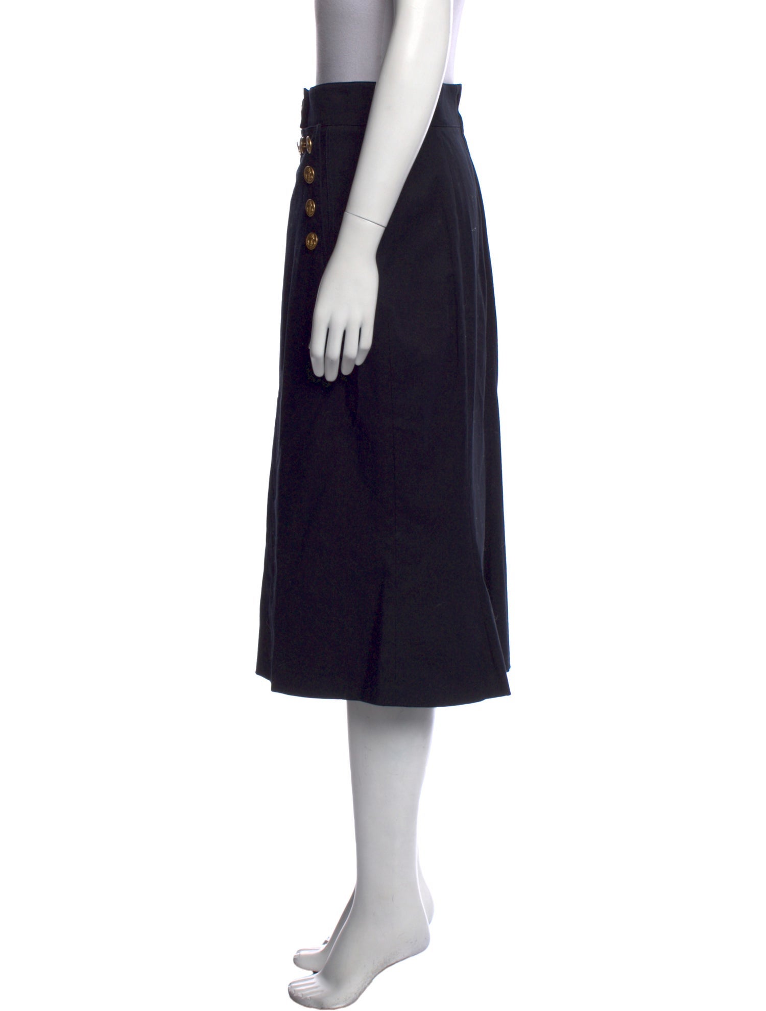 Dolce & Gabbana Lace Trim Embellishment Knee-Length Skirt