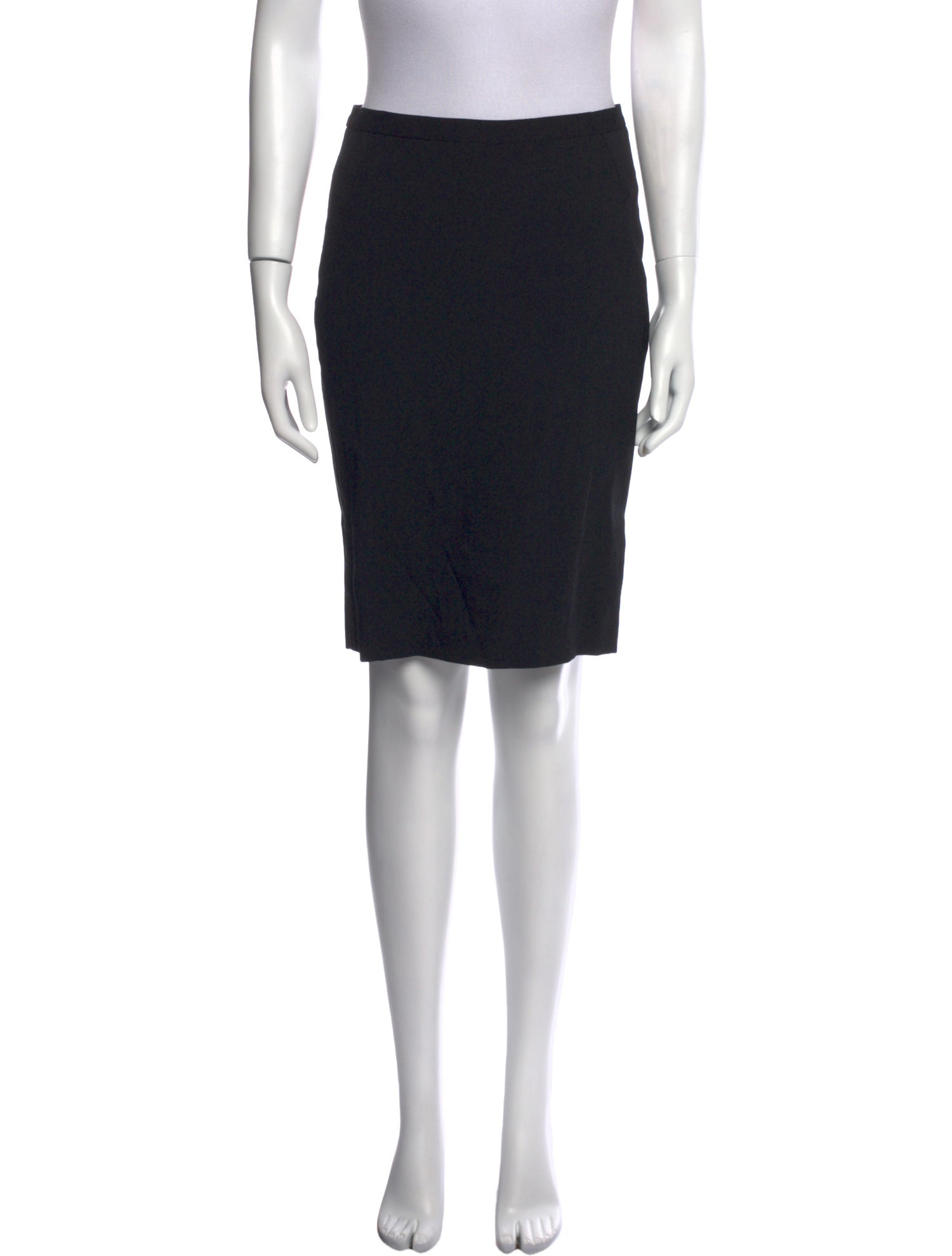 Dolce & Gabbana Virgin Wool Knee-Length Skirt