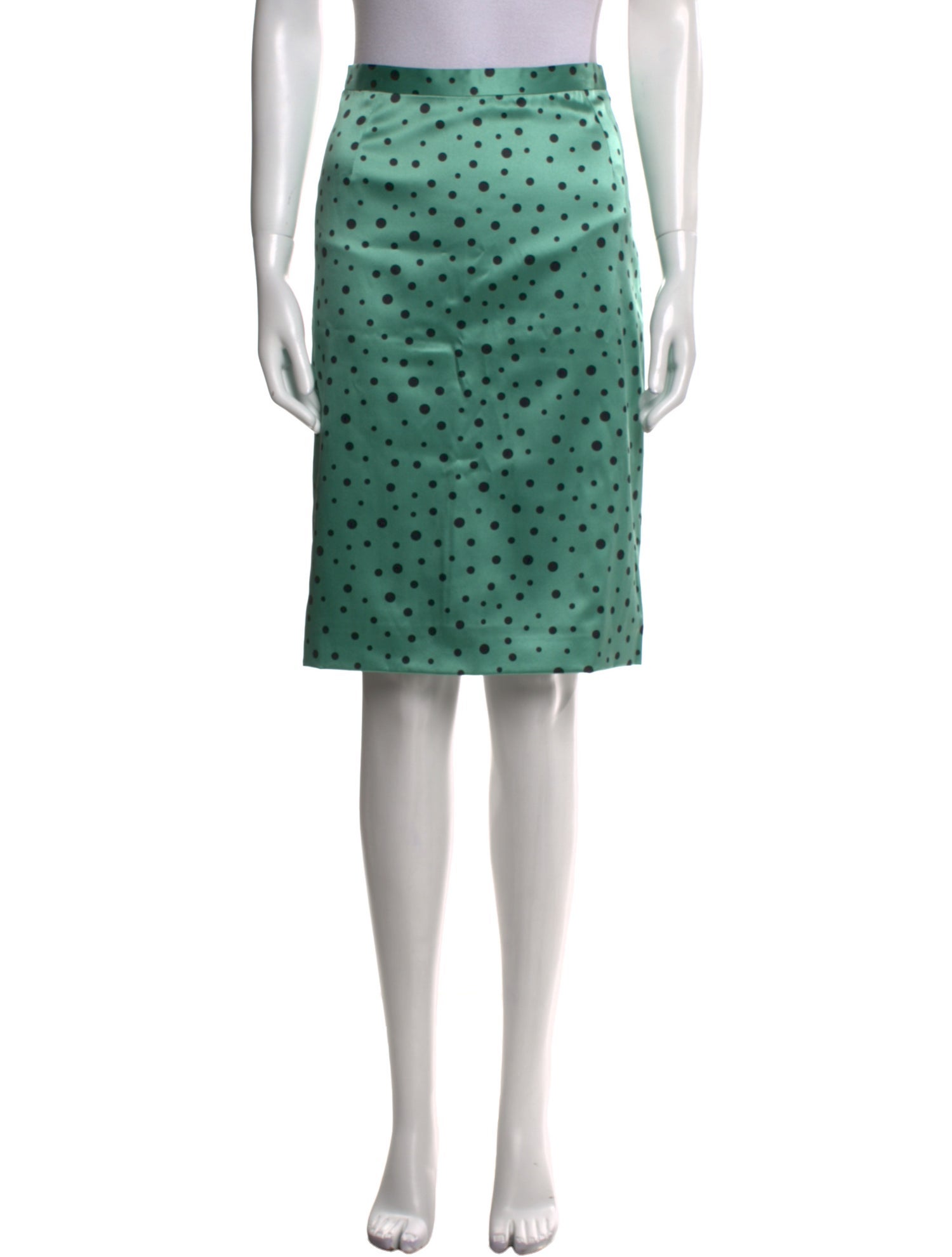 Dolce & Gabbana Silk Knee-Length Skirt