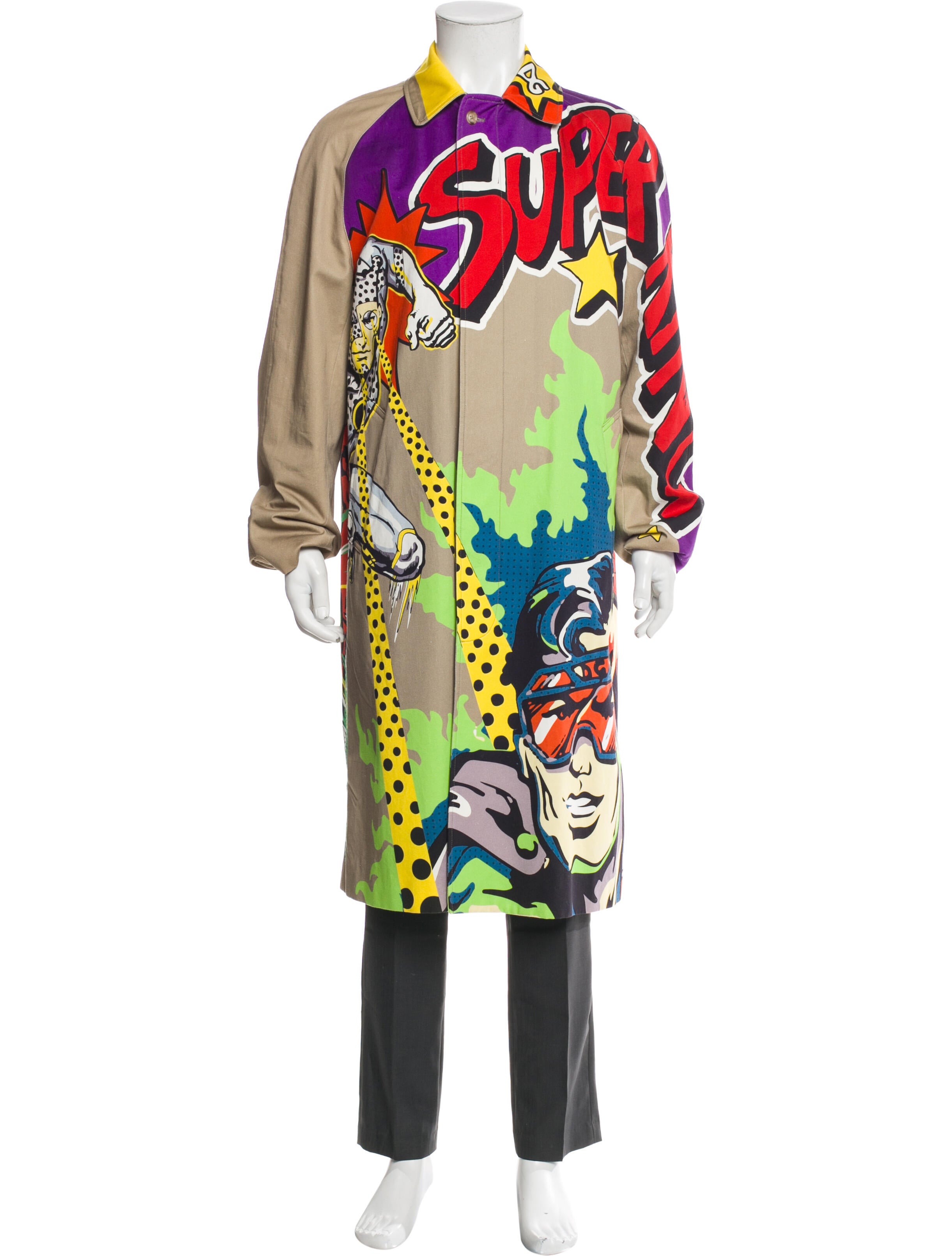 Dolce & Gabbana Printed Overcoat