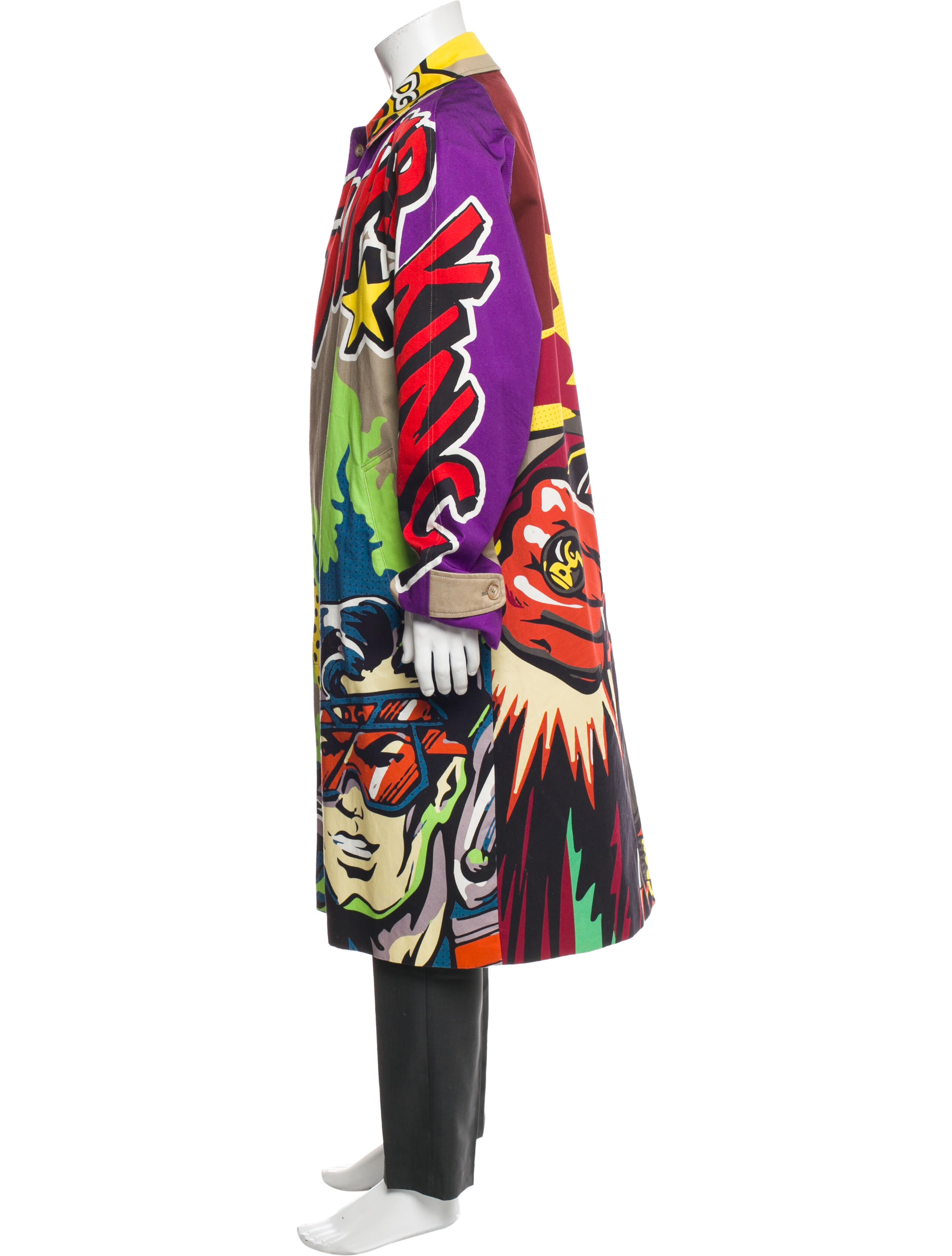 Dolce & Gabbana Printed Overcoat