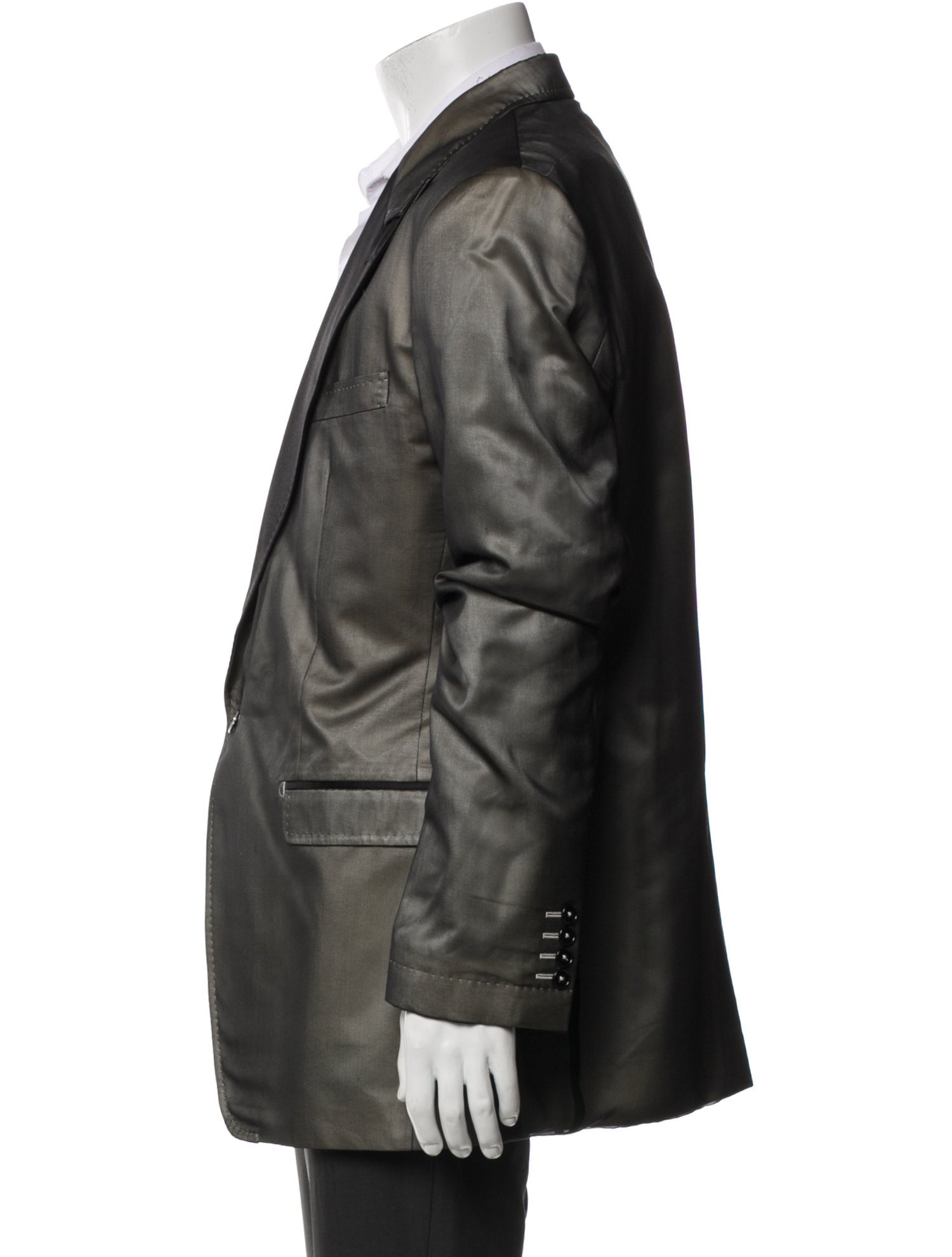 Dolce & Gabbana Silk Colorblock Pattern Blazer