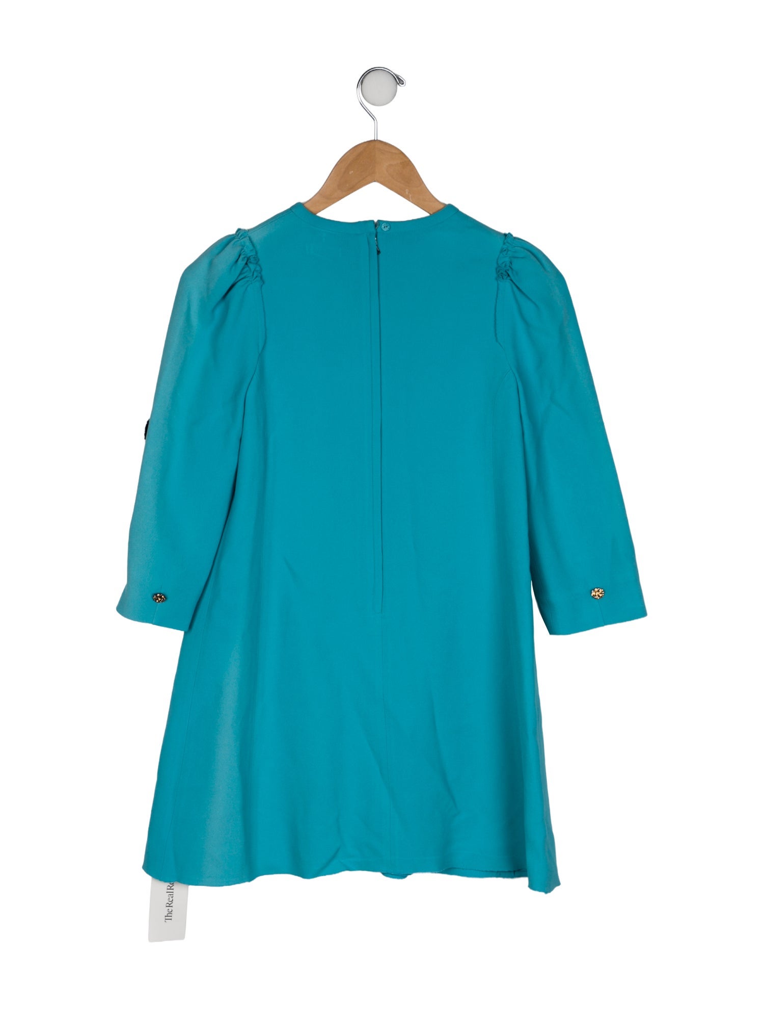 Dolce & Gabbana Embroidered Long Sleeve Dress