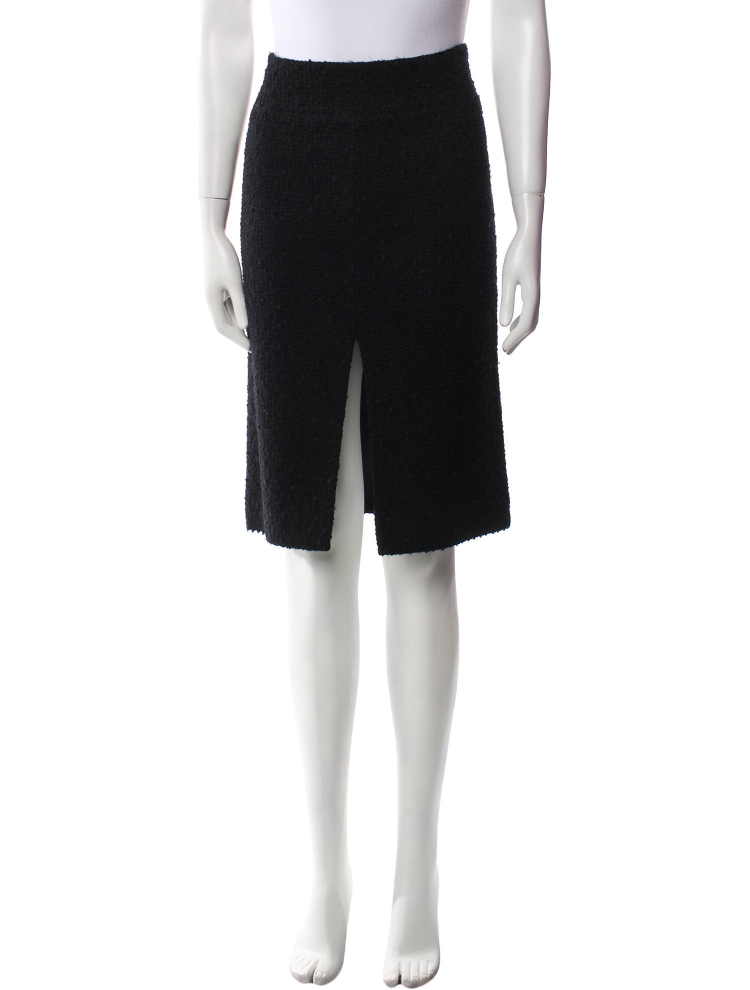 Dolce & Gabbana Virgin Wool Knee-Length Skirt