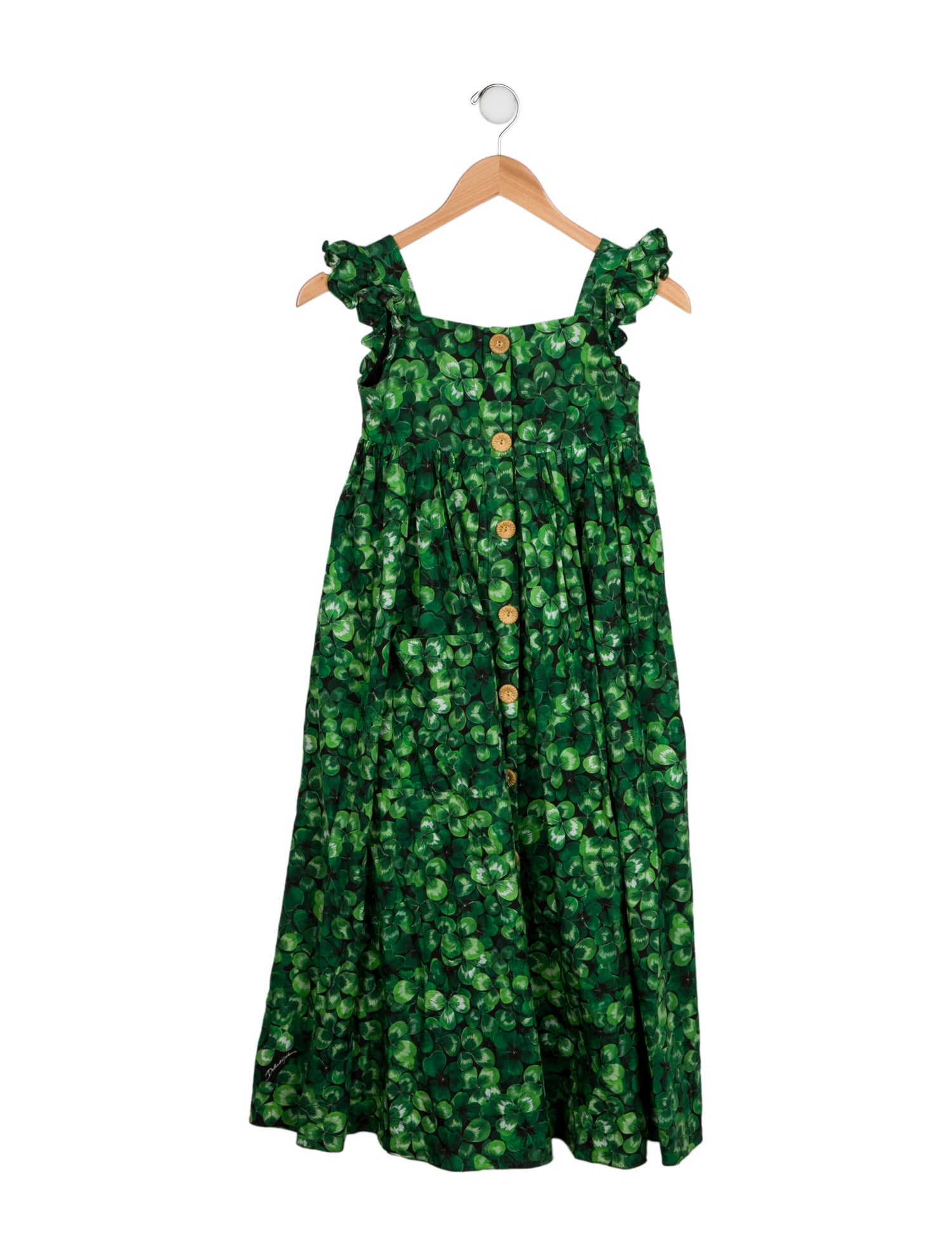 Dolce & Gabbana Sleeveless Clover Dress