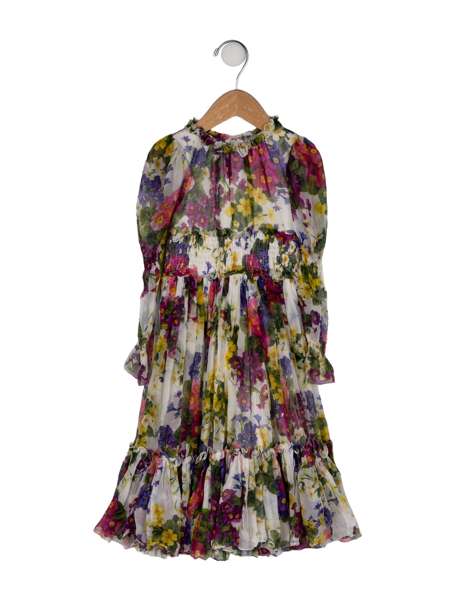 Dolce & Gabbana Dolce & Gabbana Girls Long Sleeve Dress