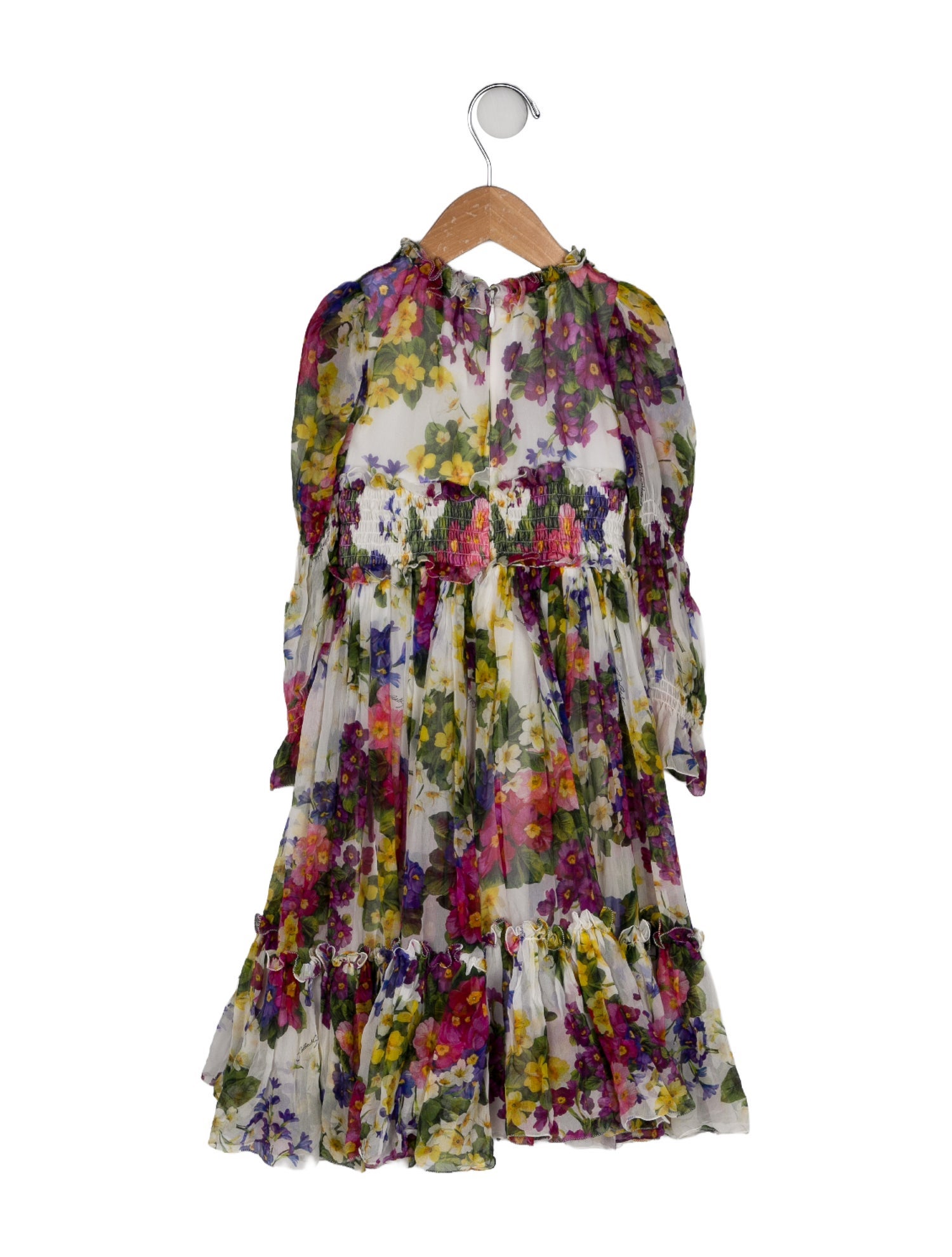 Dolce & Gabbana Dolce & Gabbana Girls Long Sleeve Dress