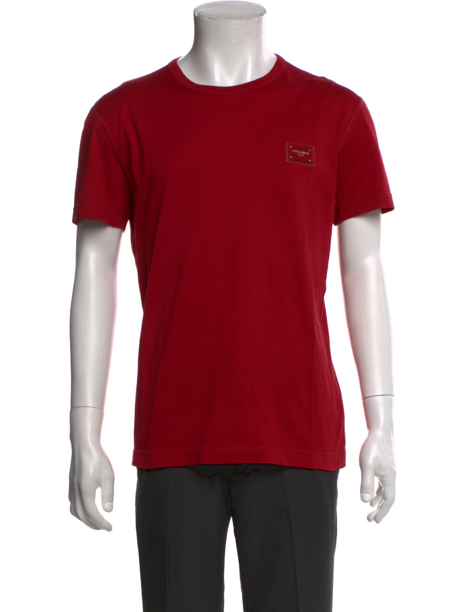 Dolce & Gabbana Crew Neck Short Sleeve T-Shirt