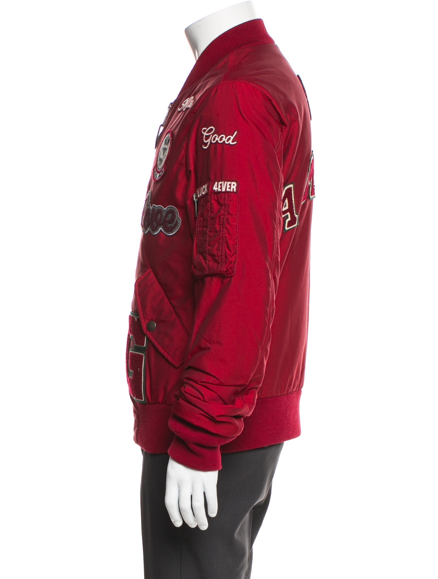 Dolce & Gabbana Graphic Print Bomber Jacket