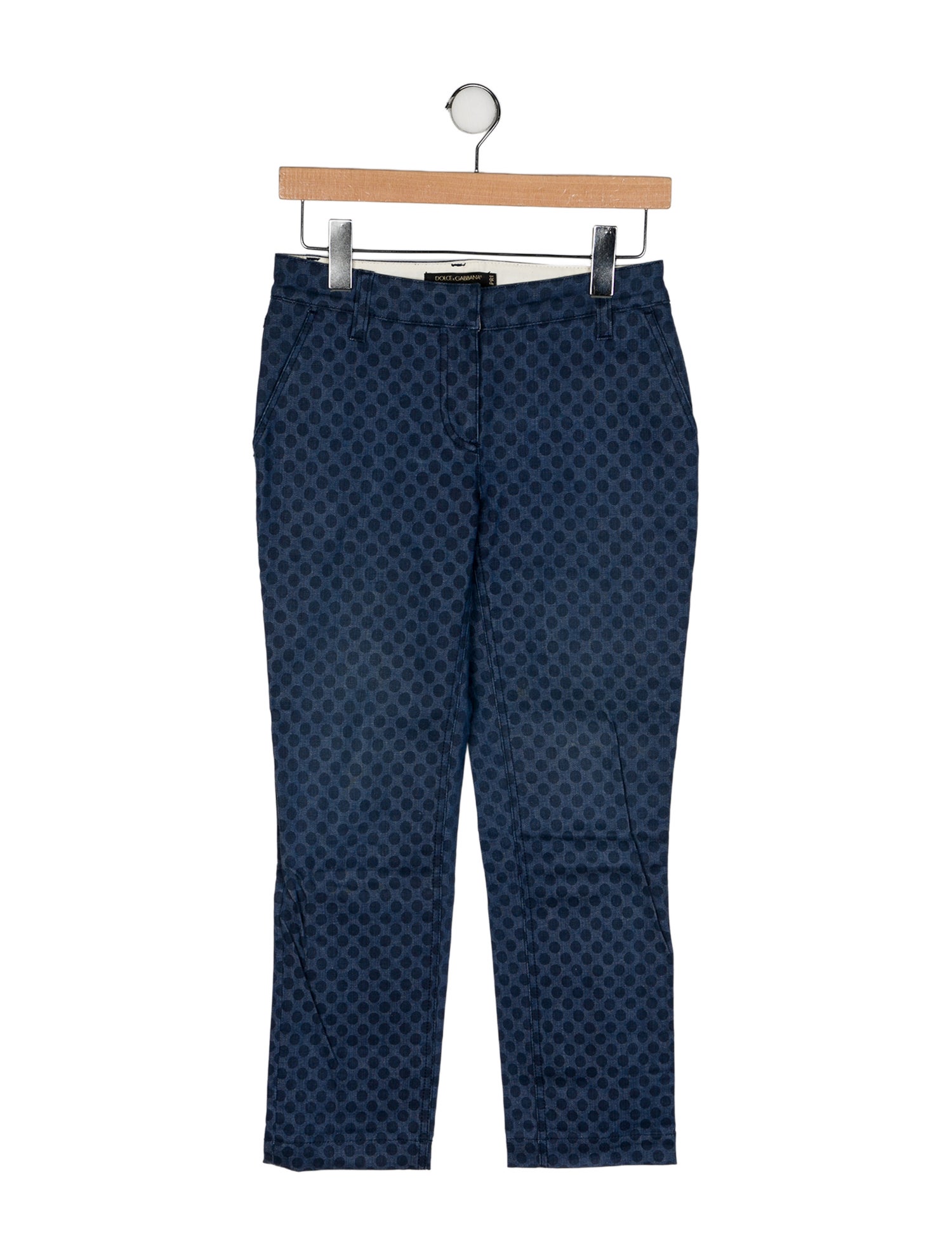 Dolce & Gabbana Mid-Rise Straight Leg Jeans