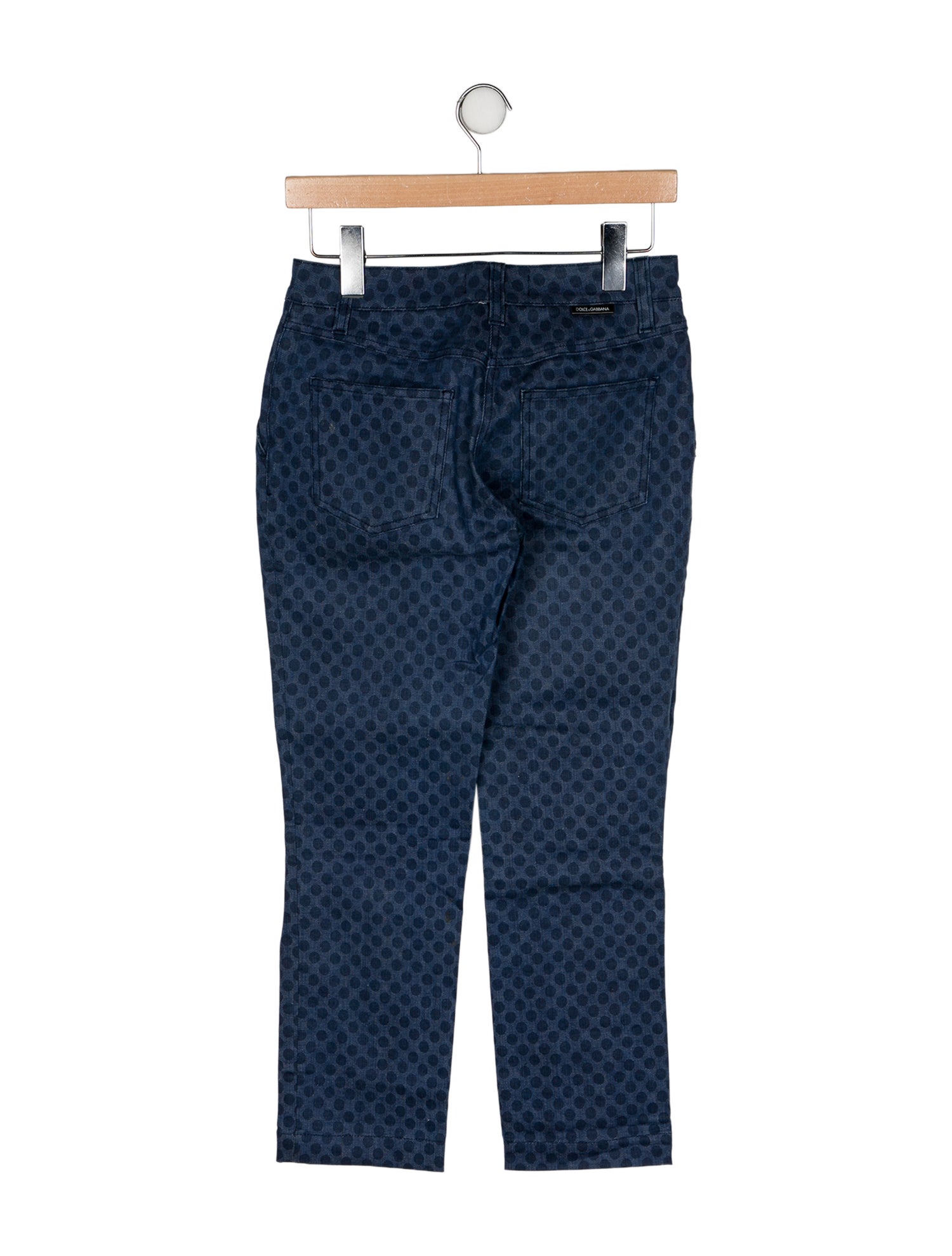 Dolce & Gabbana Mid-Rise Straight Leg Jeans