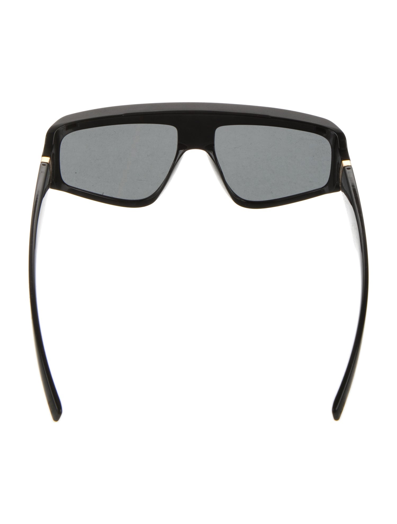 Dolce & Gabbana Signature Logo Shield Sunglasses
