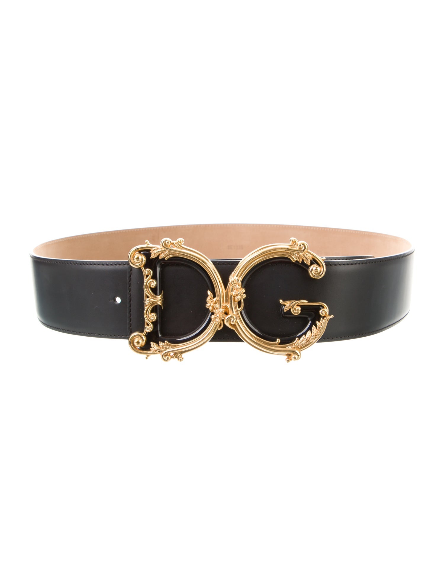 Dolce & Gabbana Leather Waist Belt