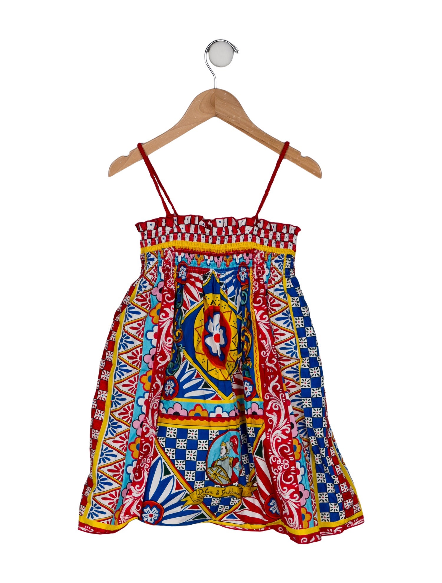 Dolce & Gabbana Printed Sleeveless Dress