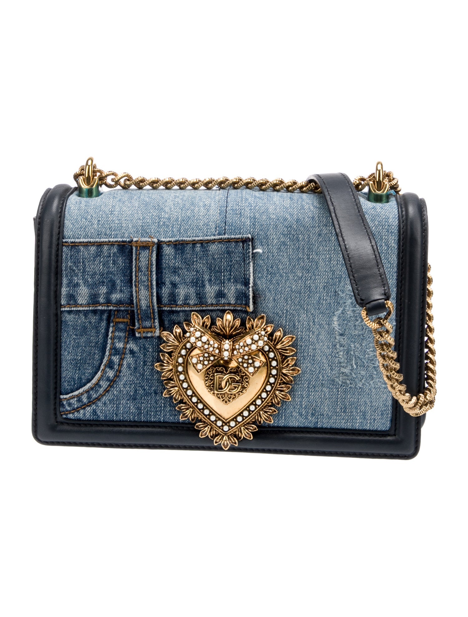 Dolce & Gabbana Denim Clutch
