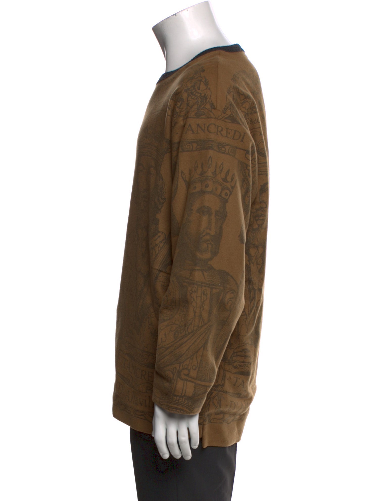 Dolce & Gabbana Cashmere Crew Neck Pullover