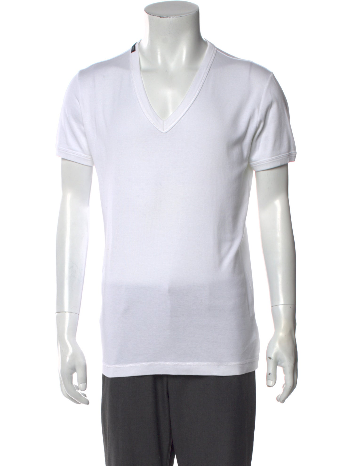 Dolce & Gabbana V-Neck Short Sleeve T-Shirt