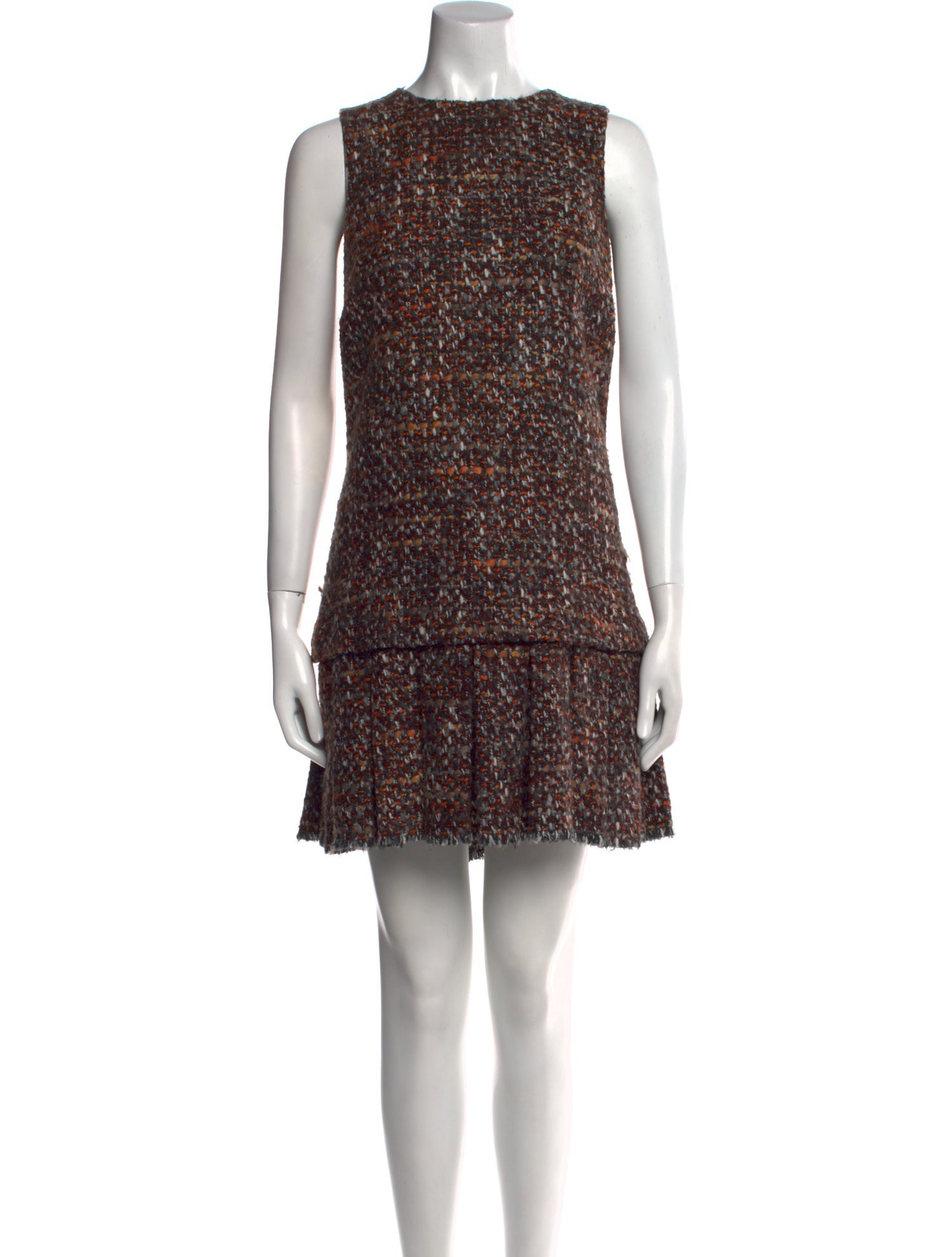 Dolce & Gabbana Tweed Mini Dress