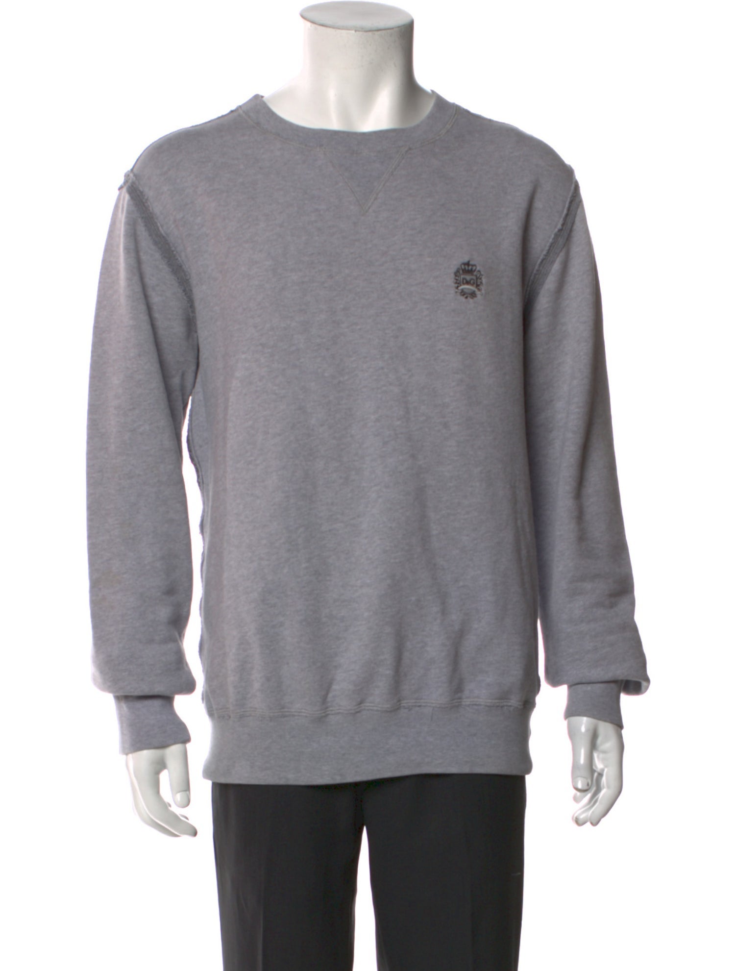 Dolce & Gabbana Crew Neck Long Sleeve Sweatshirt