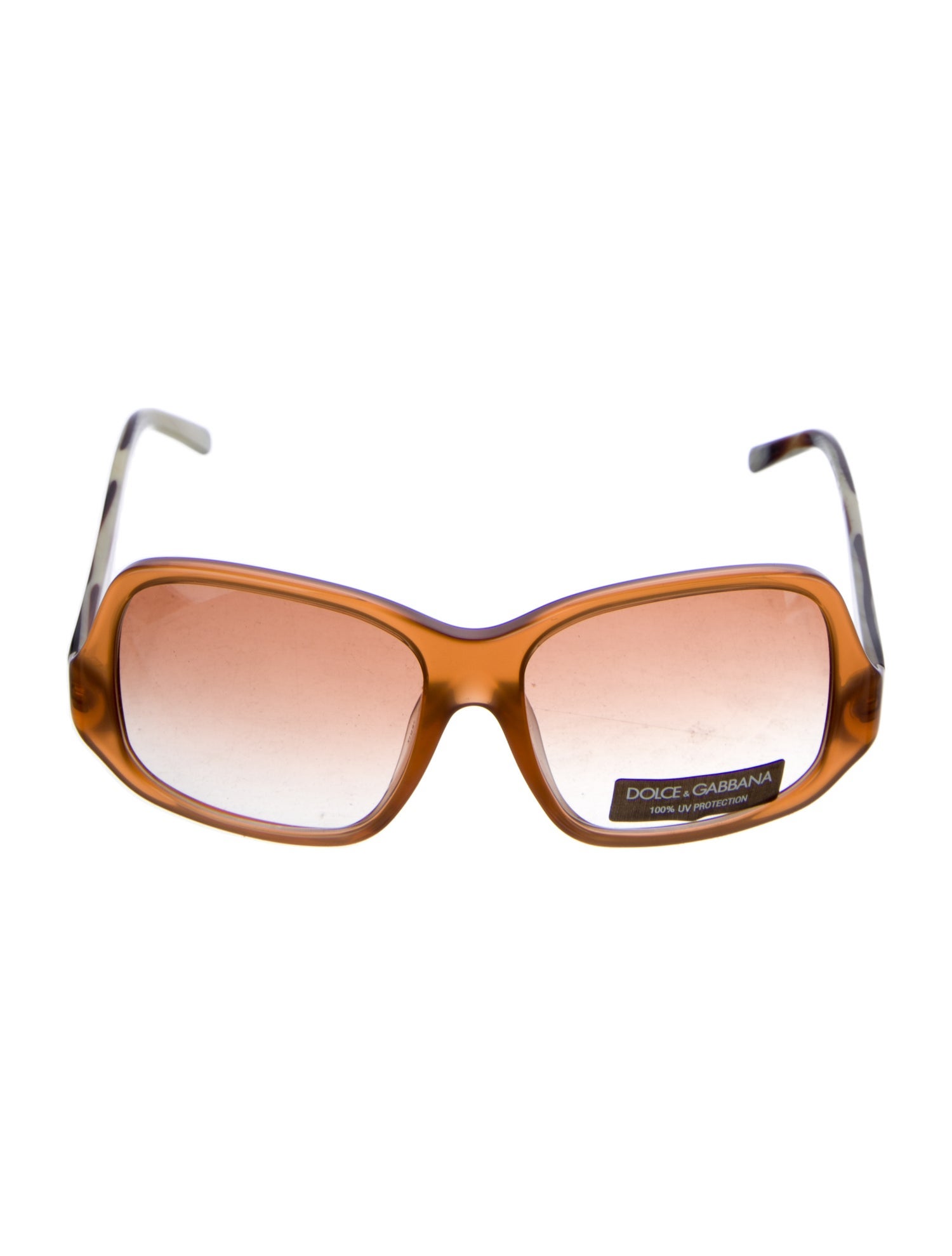 Dolce & Gabbana Square Gradient Sunglasses