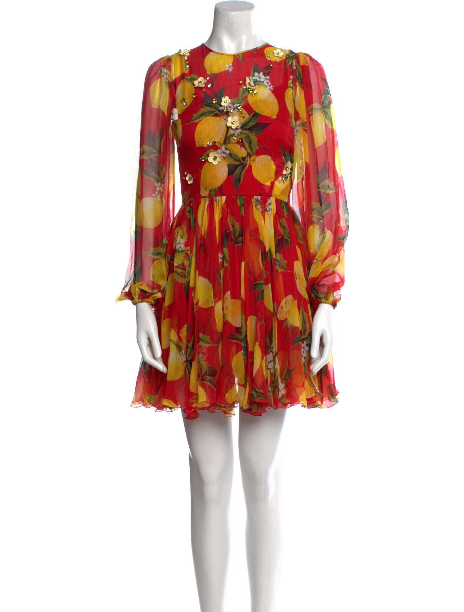 Dolce & Gabbana Silk Mini Dress