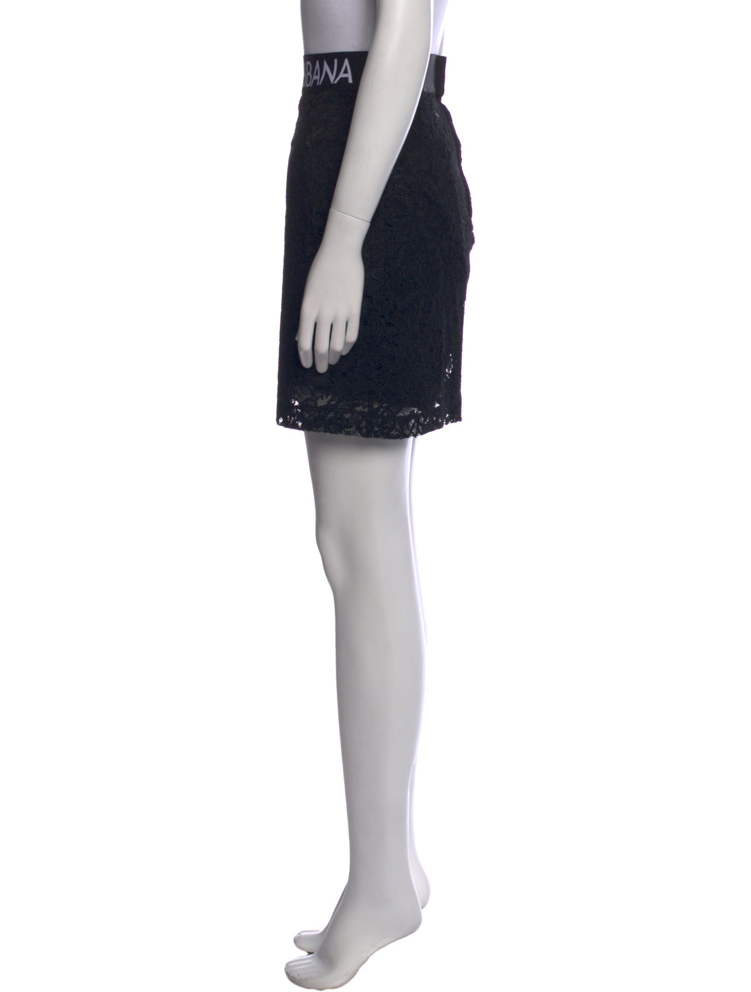 Dolce & Gabbana Virgin Wool Mini Skirt w/ Tags