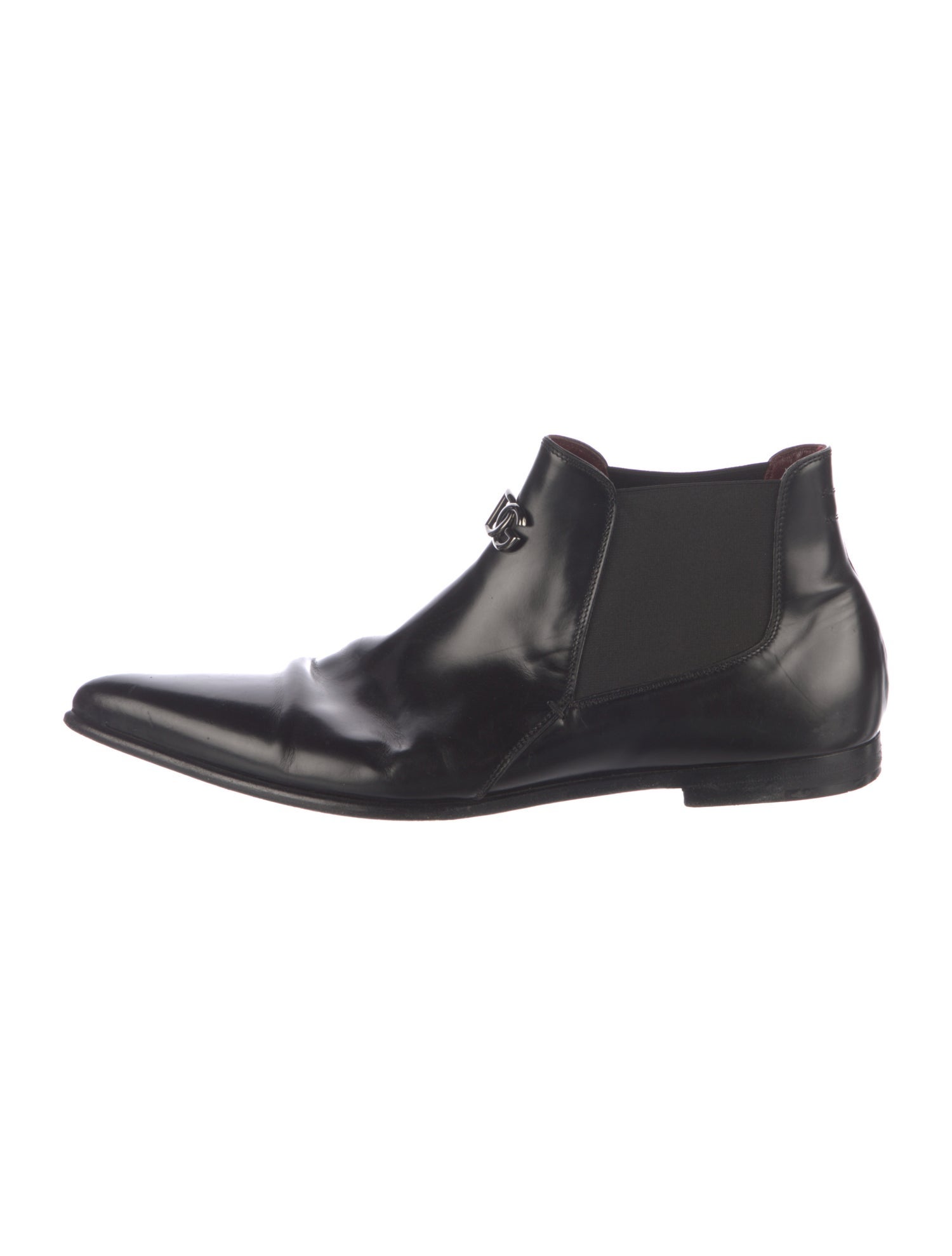 Dolce & Gabbana Leather Chelsea Boots