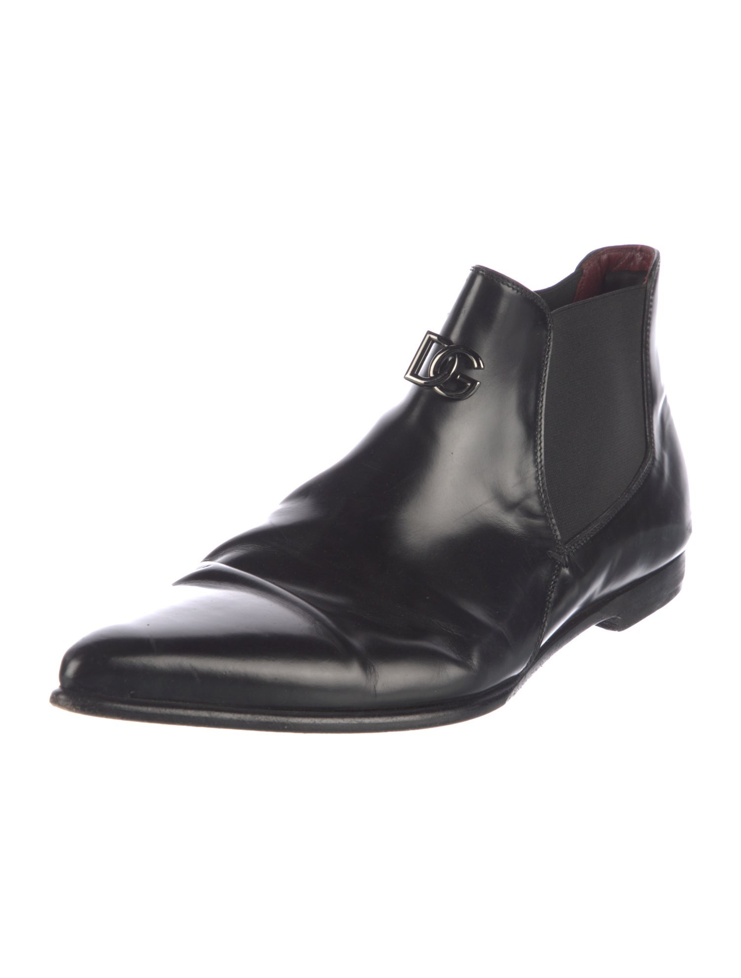 Dolce & Gabbana Leather Chelsea Boots