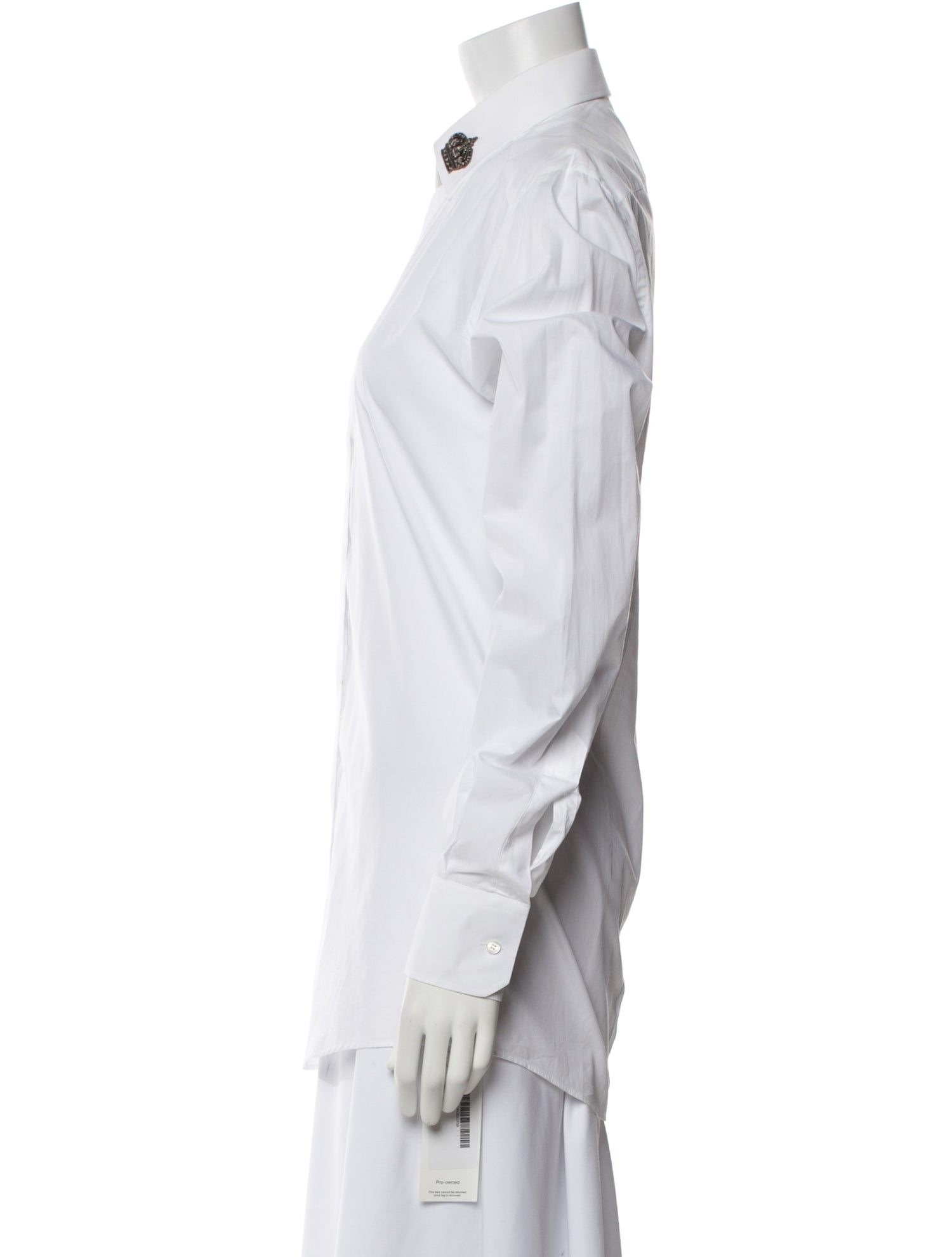 Dolce & Gabbana Long Sleeve Button-Up Top