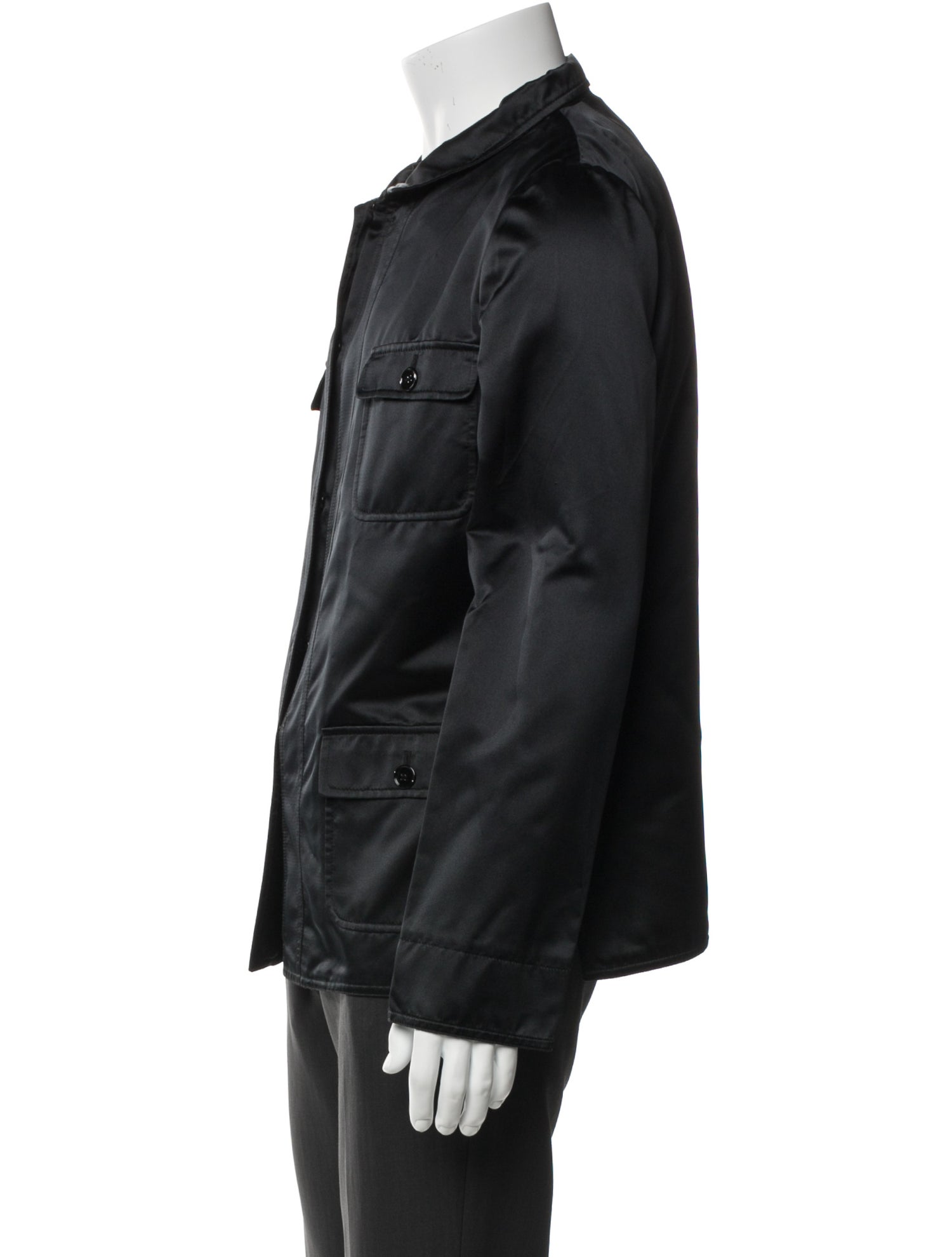 Dolce & Gabbana Silk Utility Jacket