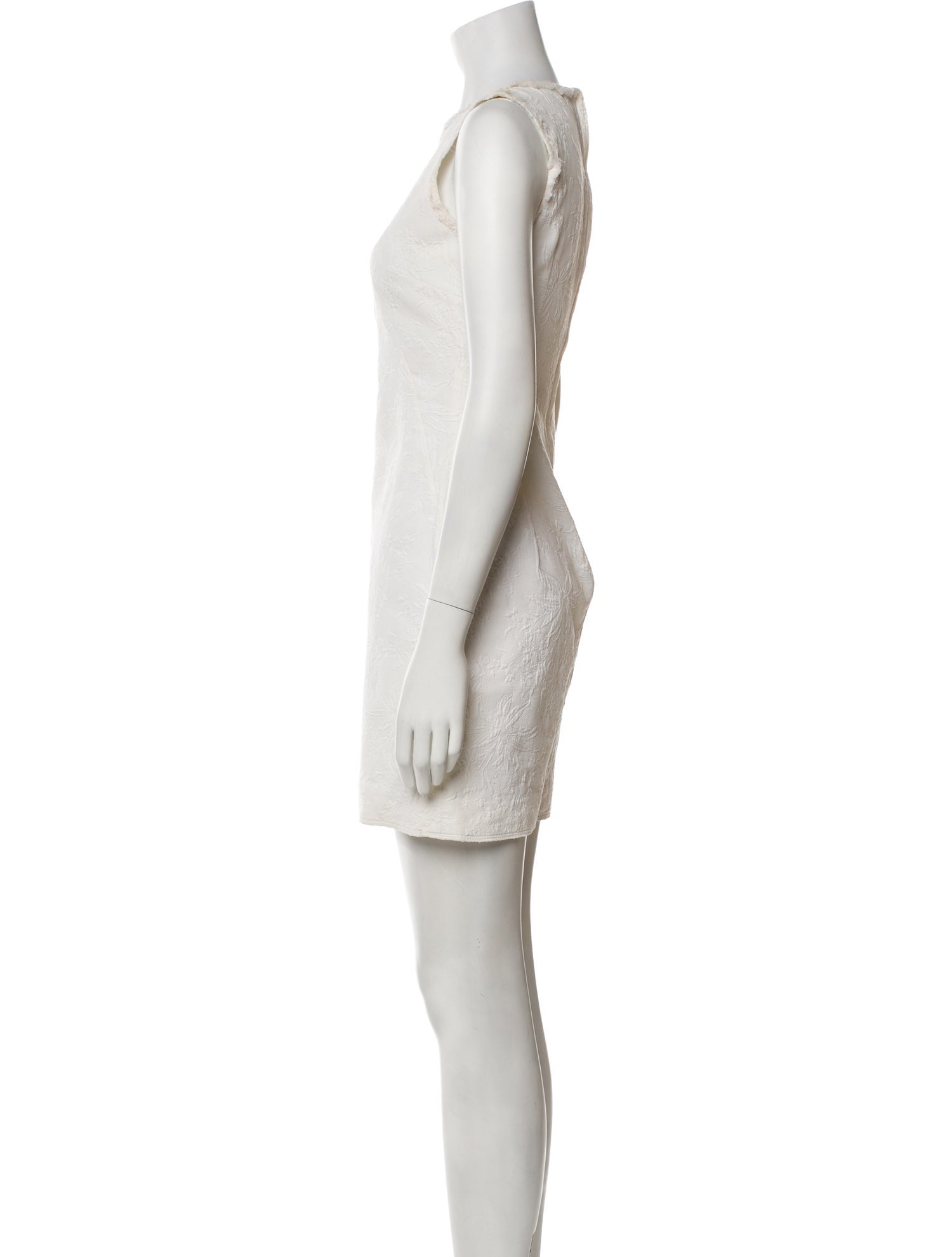 Dolce & Gabbana Bateau Neckline Mini Dress