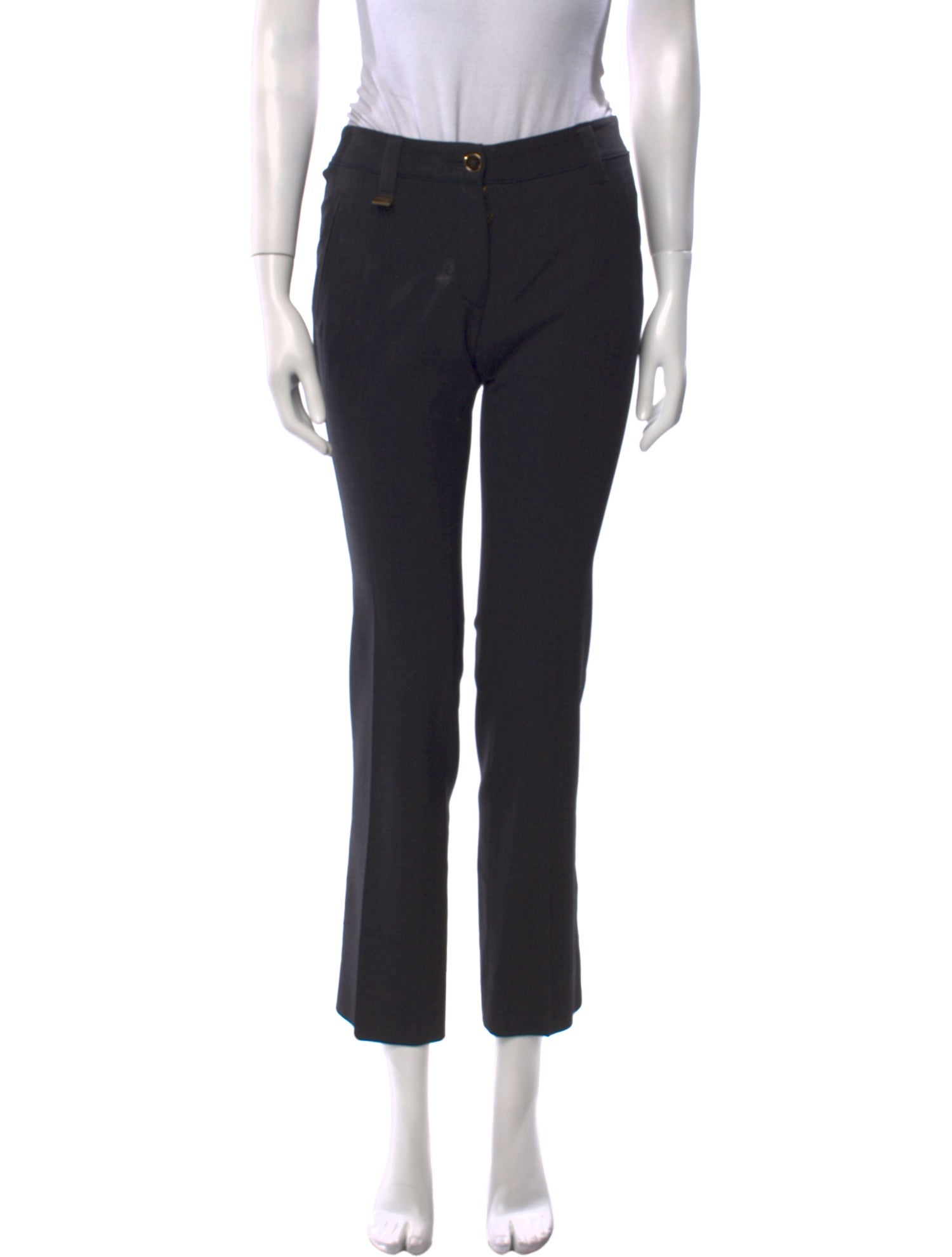 Dolce & Gabbana Wool Skinny Leg Pants