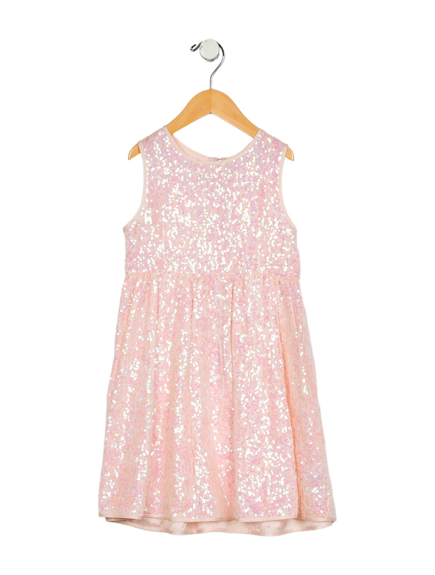 Dolce & Gabbana Girls' Sleeveless Sequin Dress