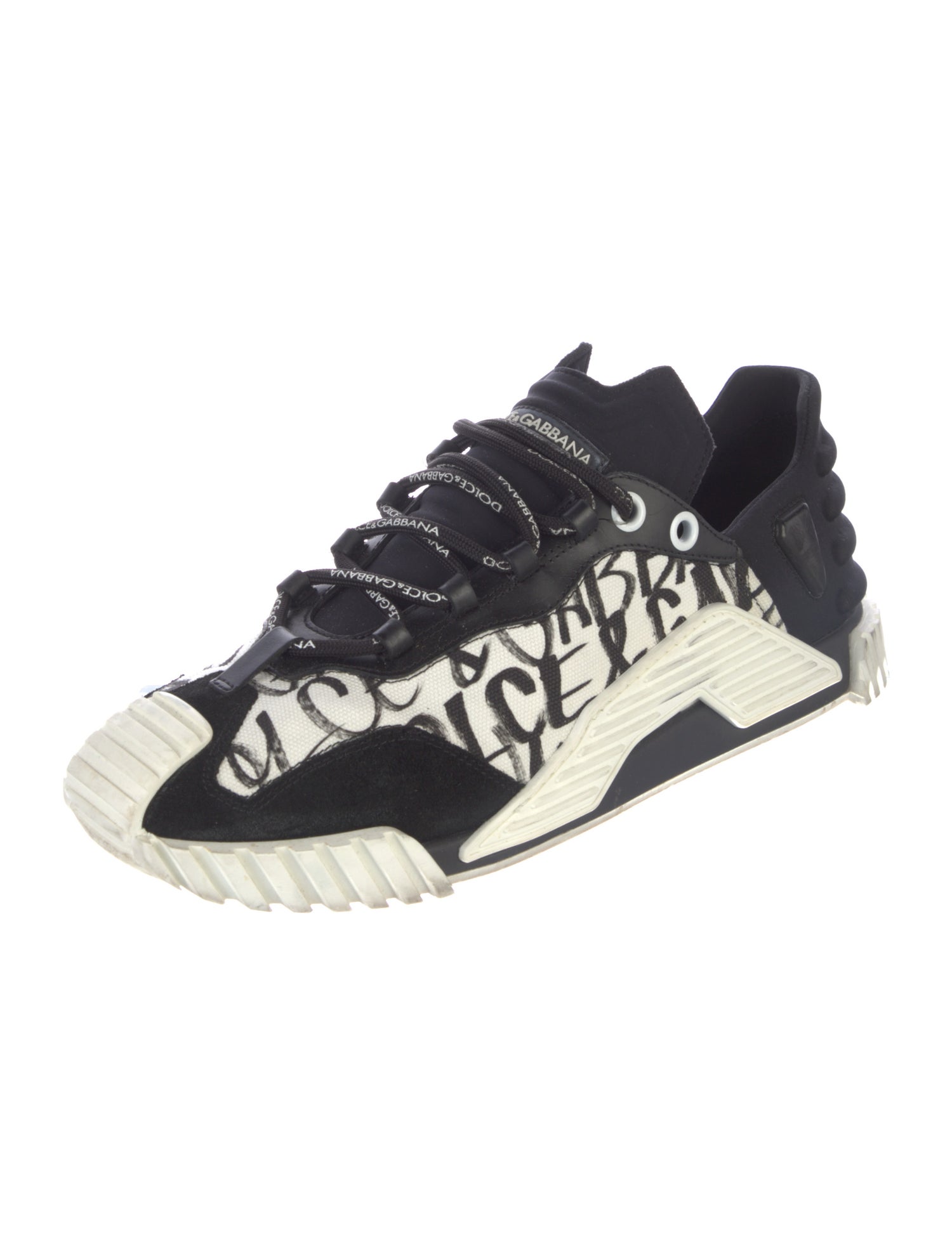 Dolce & Gabbana Printed Athletic Sneakers