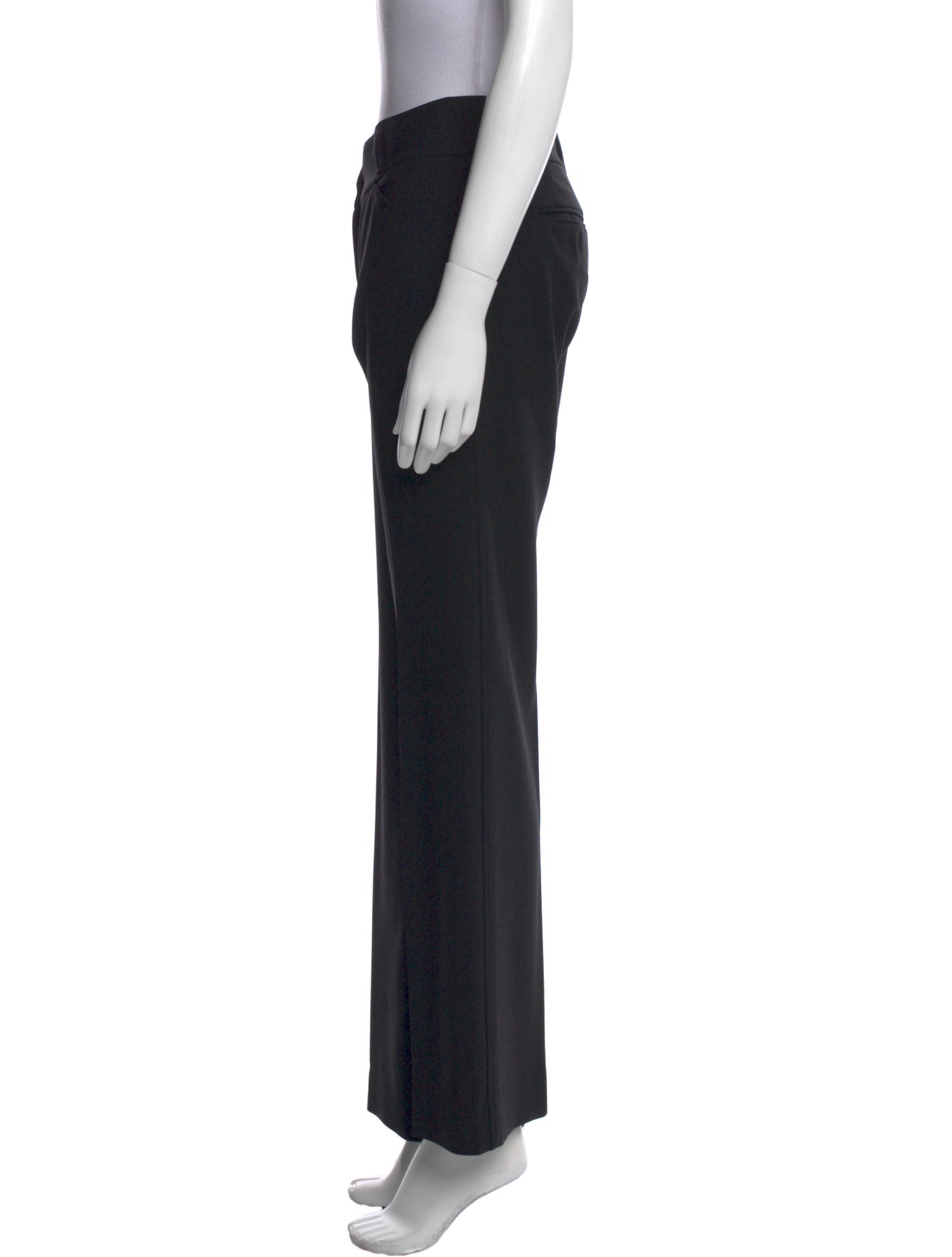 Dolce & Gabbana Virgin Wool Straight Leg Pants