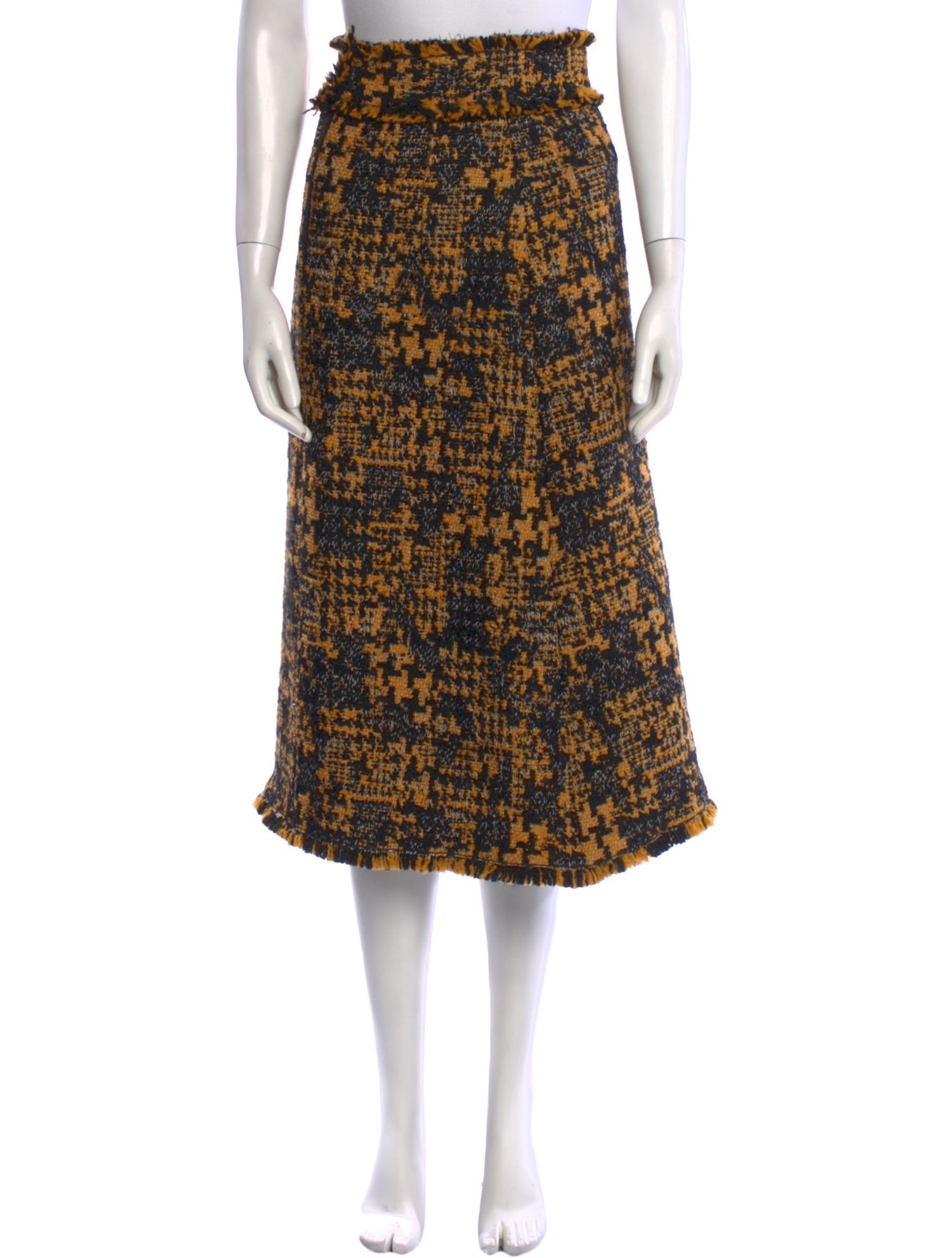 Dolce & Gabbana Printed Midi Length Skirt