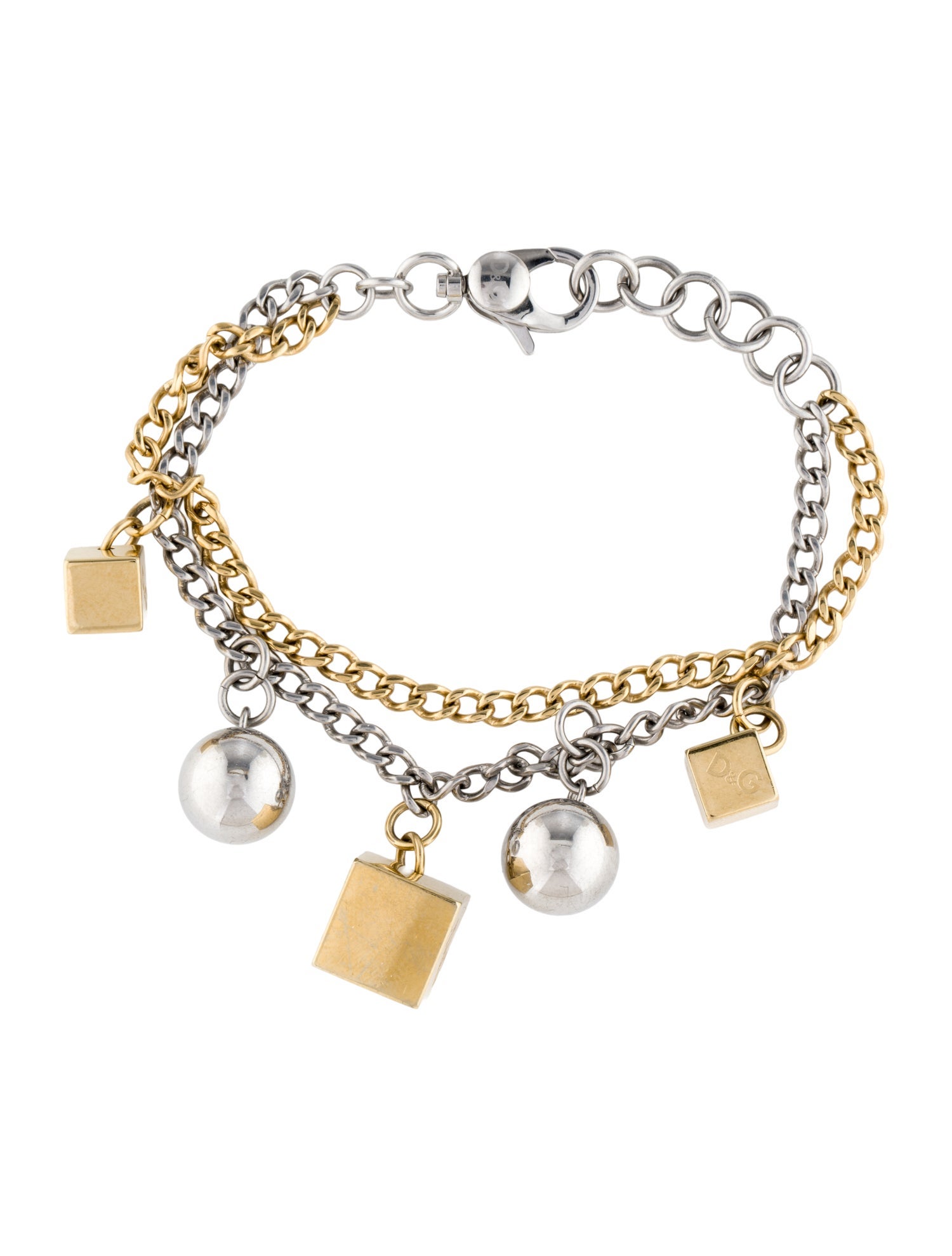 Dolce & Gabbana Charm Multistrand Bracelet