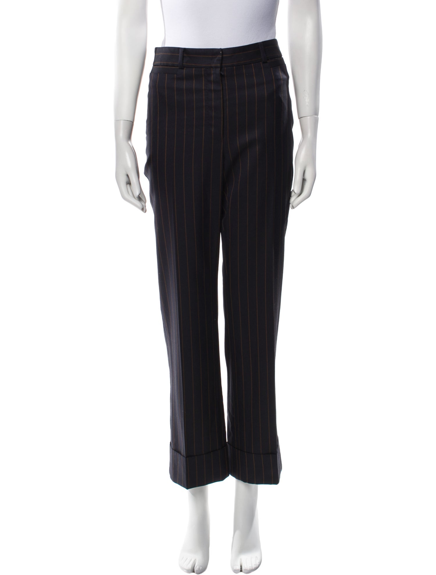 Dolce & Gabbana Wool Wide Leg Pants